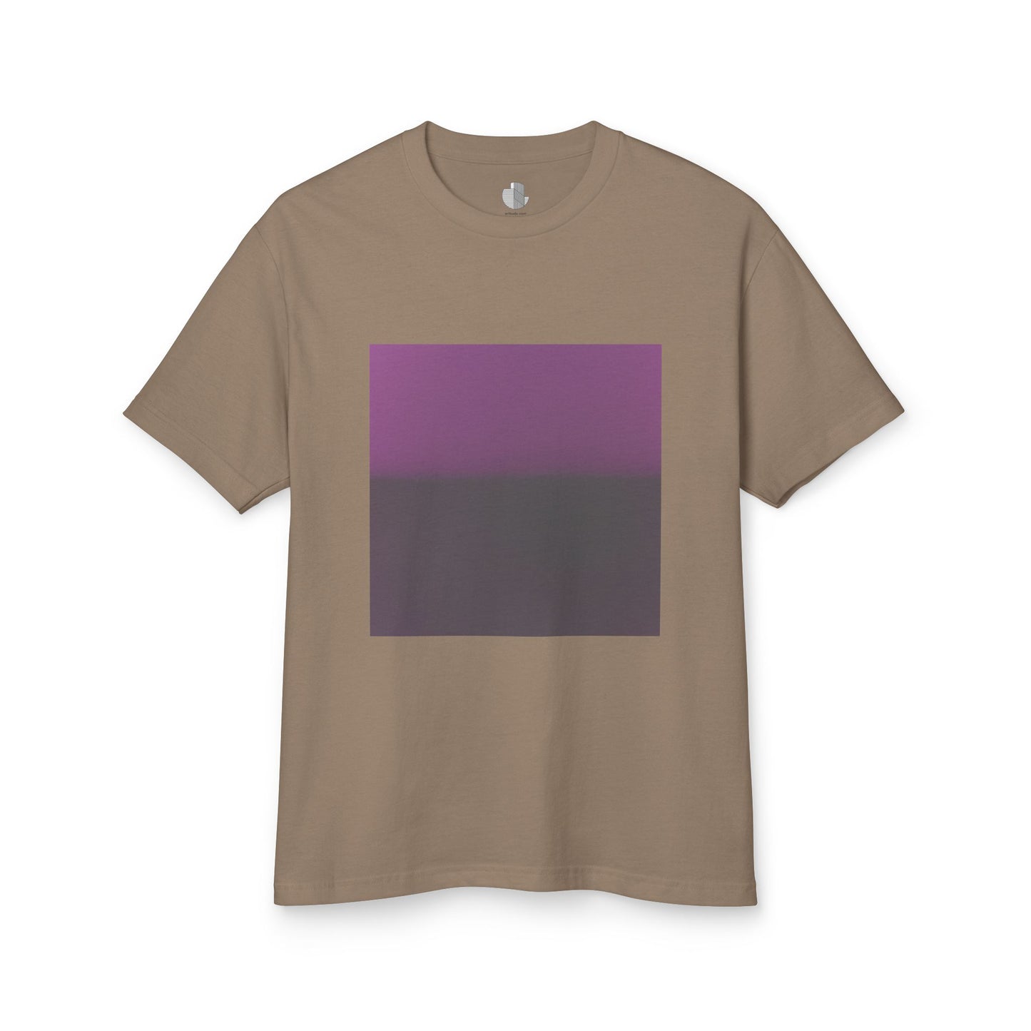 T-Shirt Abstract Art inspired, featuring a Colorfield Style Design, Unisex Tee