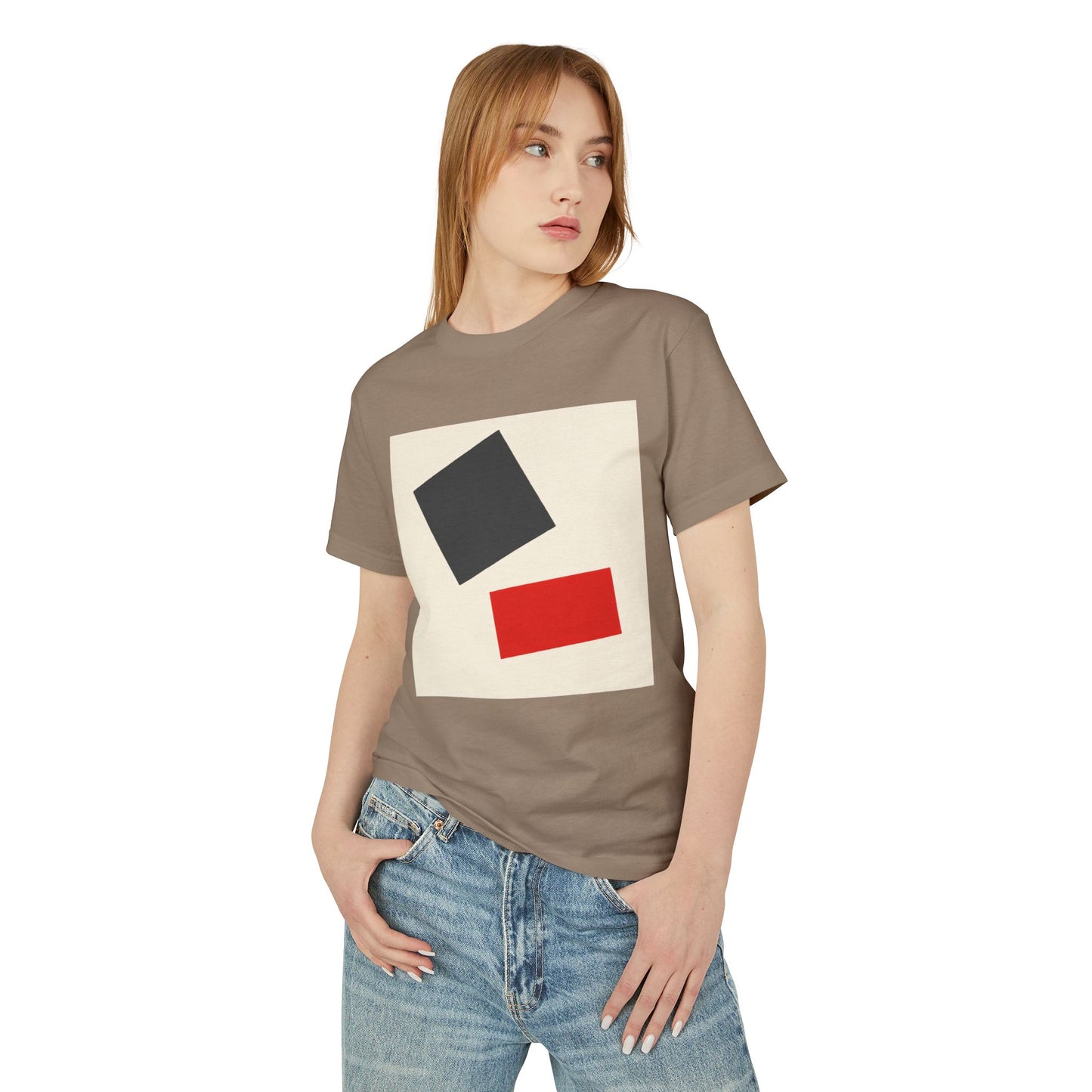 T-Shirt Abstract Art Streetwear inspired, Hard Edge Design, Unisex Tee