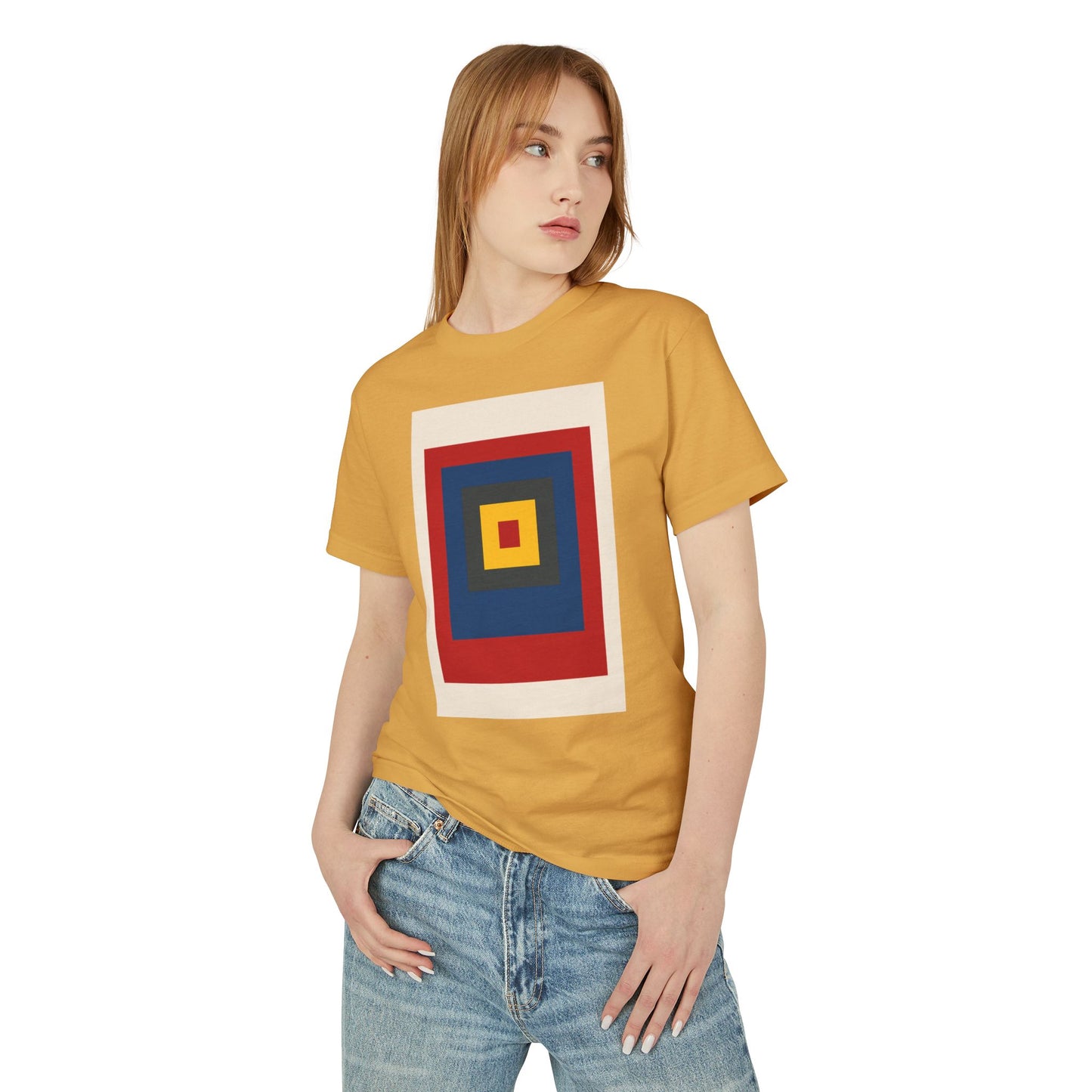 T-Shirt Abstract Art inspired Hard Edge Style Design Unisex Tee