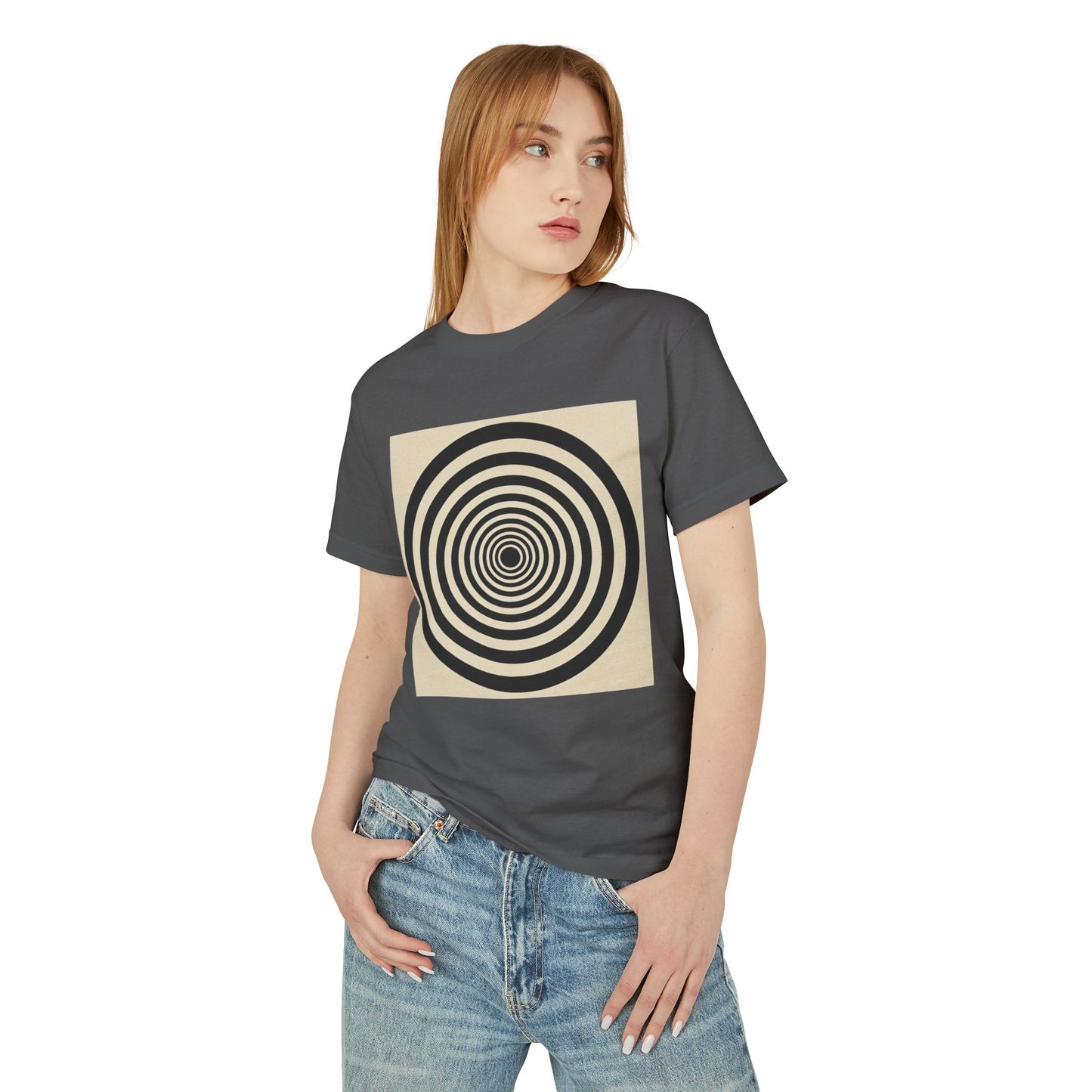 T-Shirt Abstract Art inspired Streetwear Op Art Design Unisex Tee