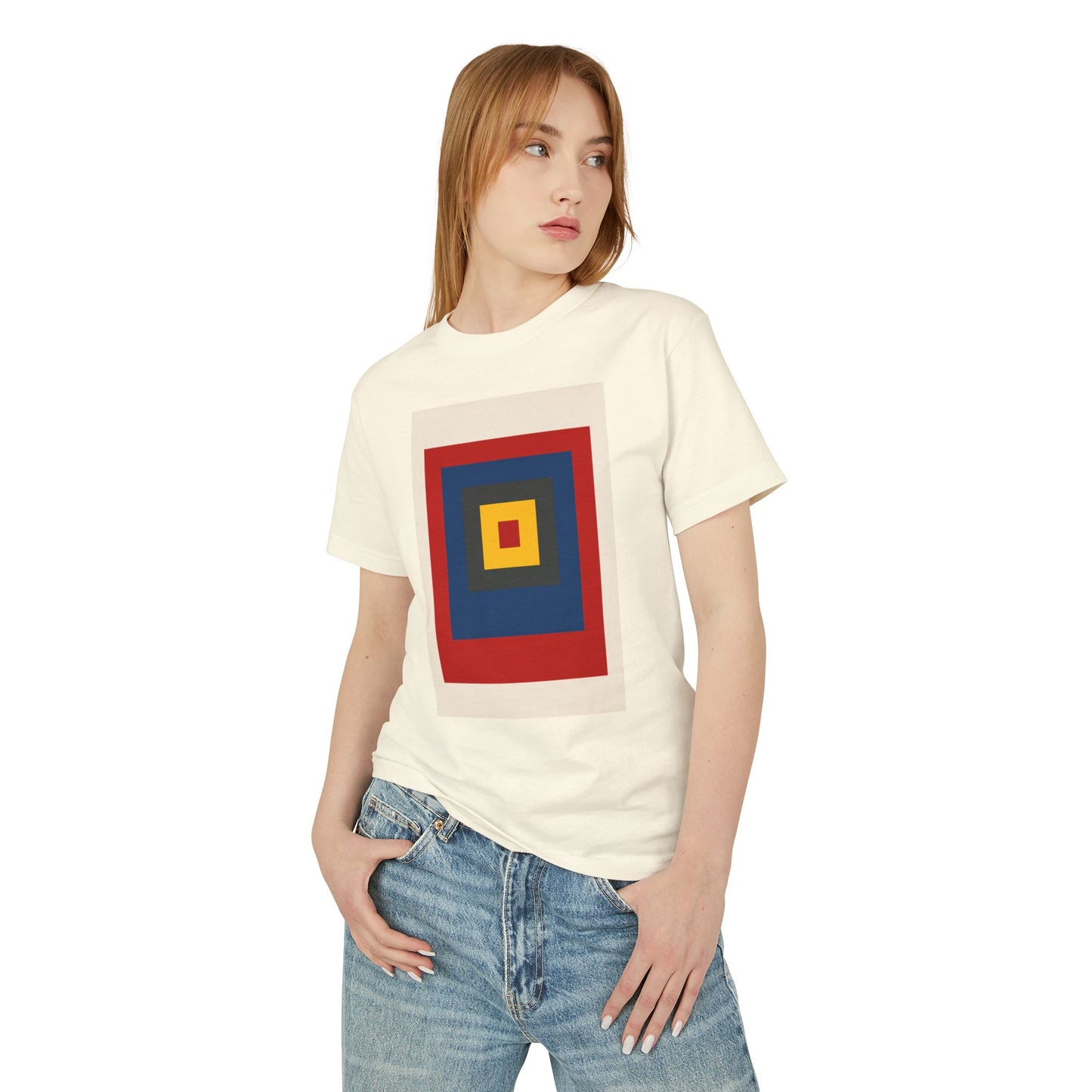 T-Shirt Abstract Art inspired Hard Edge Style Design Unisex Tee