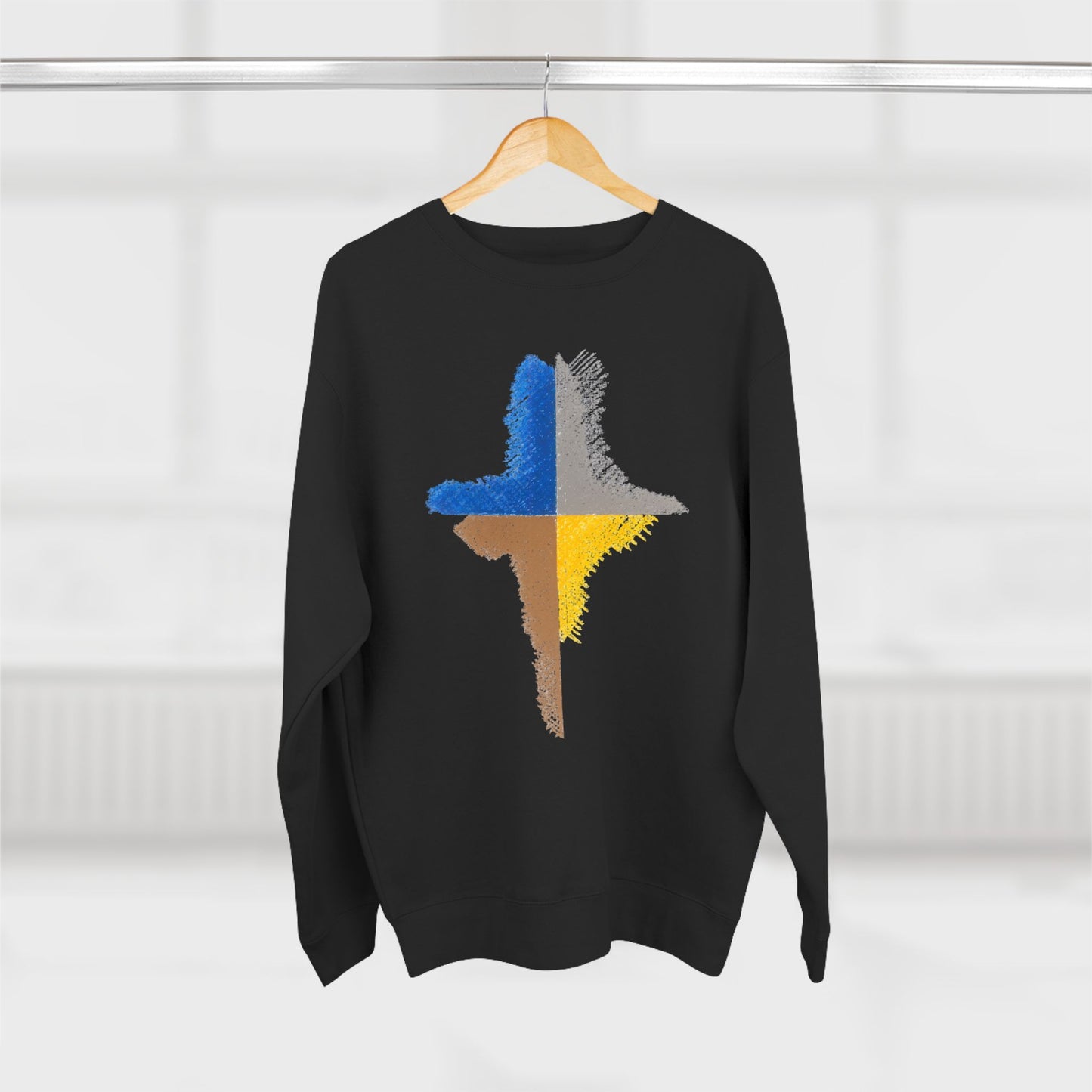 Trendy Unisex Crewneck Sweatshirt, Art inspired, featuring an Abstract Design, Fresh & Stylish