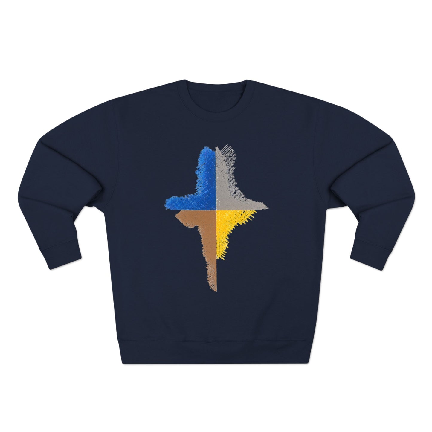 Trendy Unisex Crewneck Sweatshirt, Art inspired, featuring an Abstract Design, Fresh & Stylish
