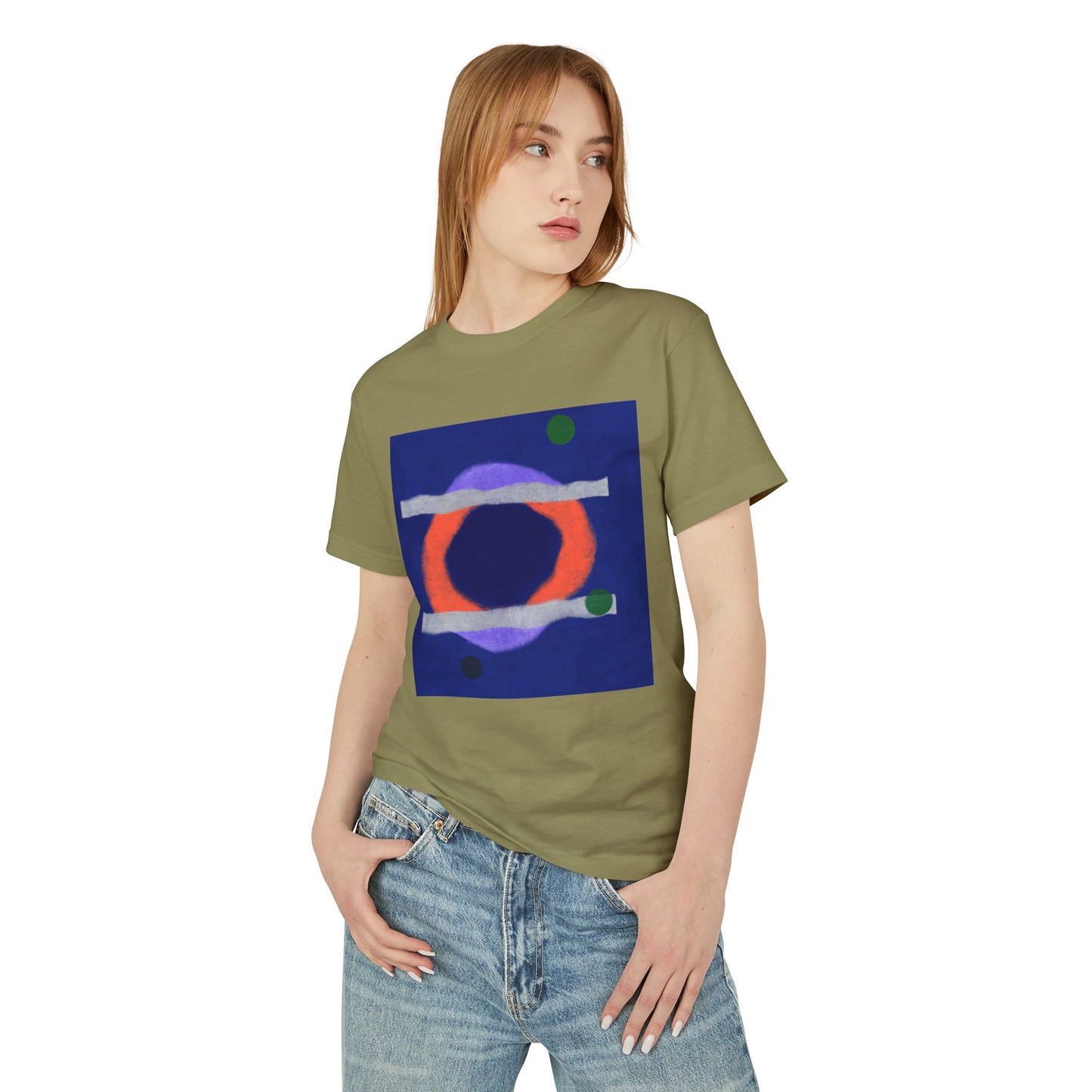 T-Shirt Abstract Art inspired Streetwear Hilma Af Klint Style Design Unisex Tee