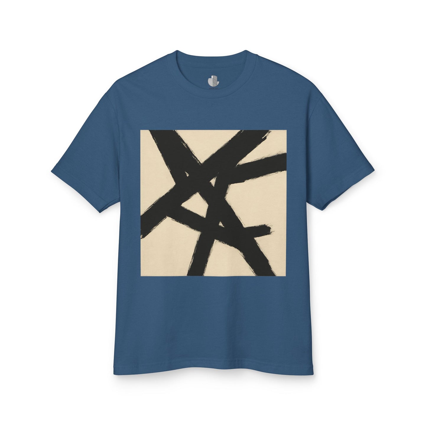 Abstract Art inspired T-Shirt featuring an Action Painting Style Design, Unisex Tee