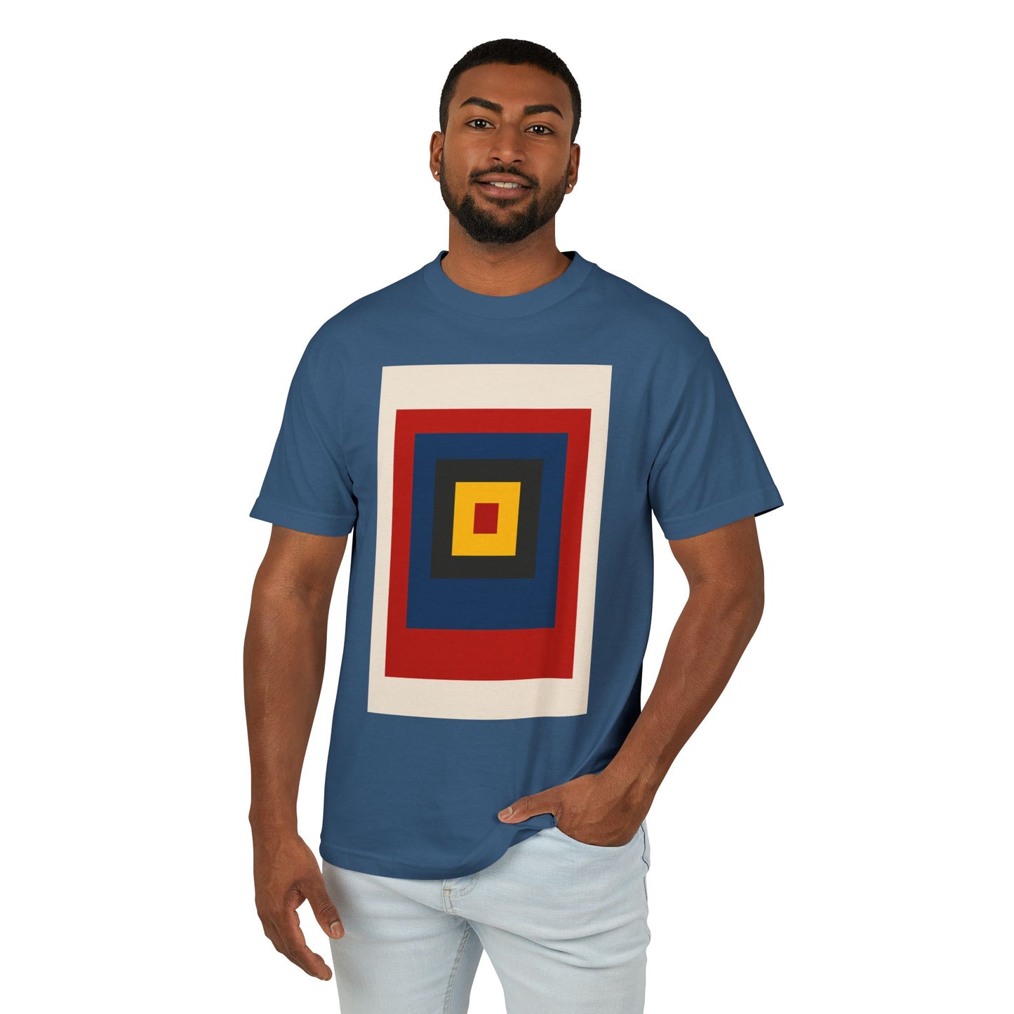 T-Shirt Abstract Art inspired Hard Edge Style Design Unisex Tee