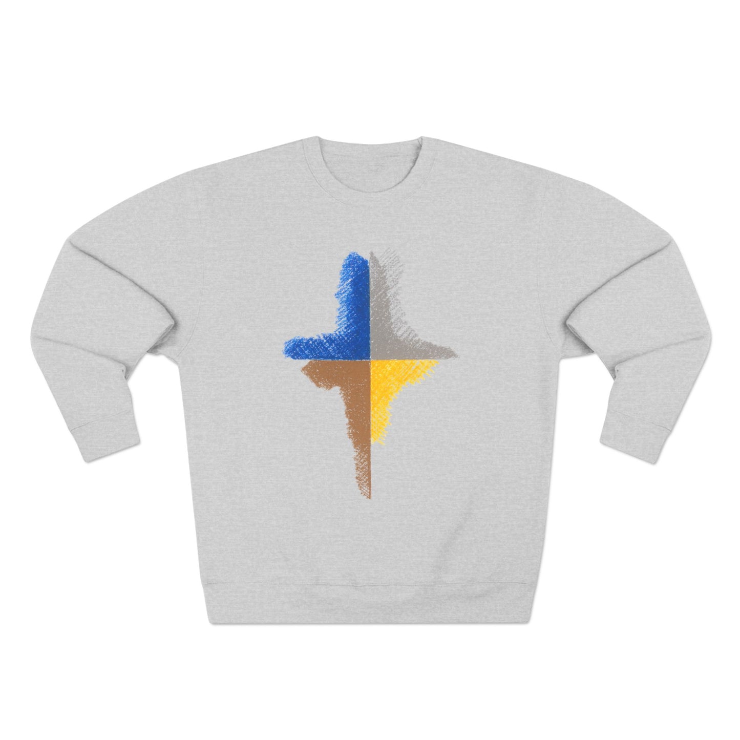Trendy Unisex Crewneck Sweatshirt, Art inspired, featuring an Abstract Design, Fresh & Stylish