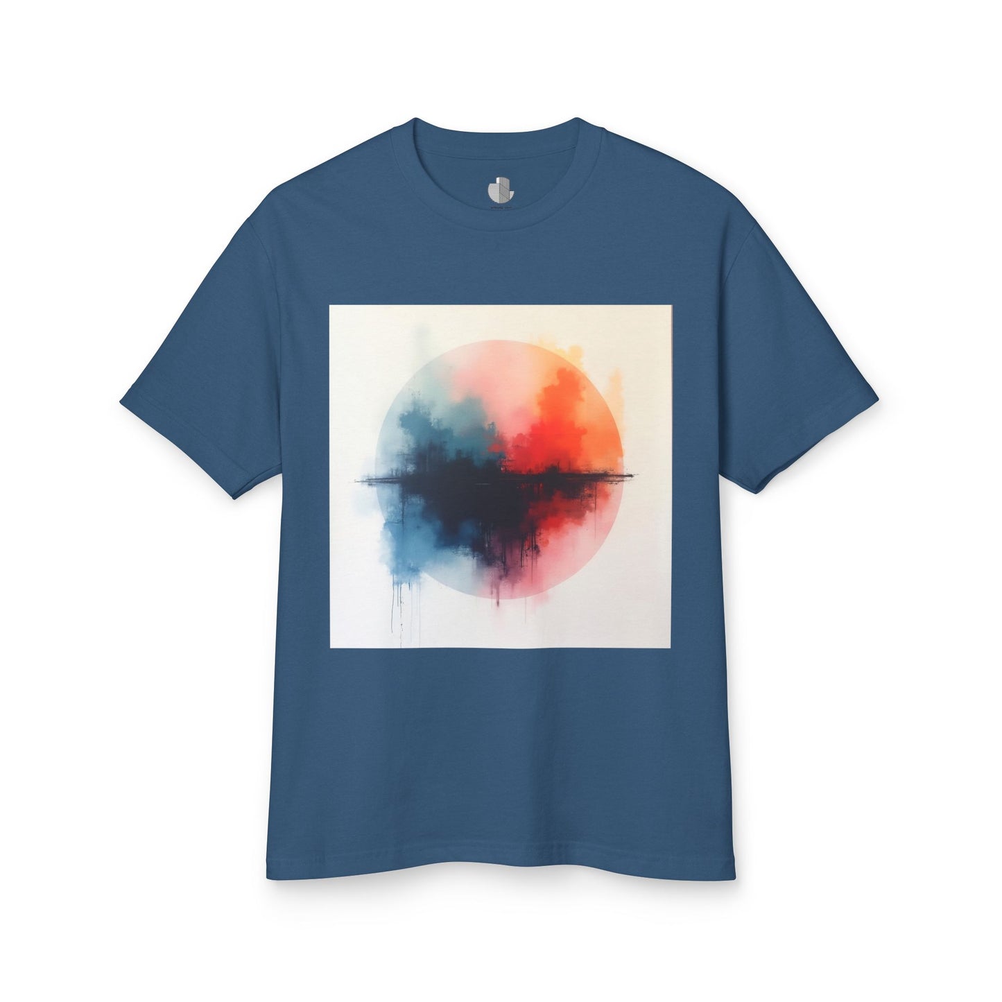 T-Shirt Abstract Art inspired, featuring a colorful Design, Unisex Tee