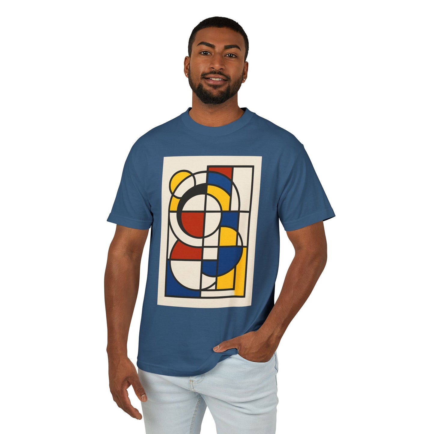 Abstract Art inspired T-Shirt featuring a Colorfield Style Design, Unisex Tee