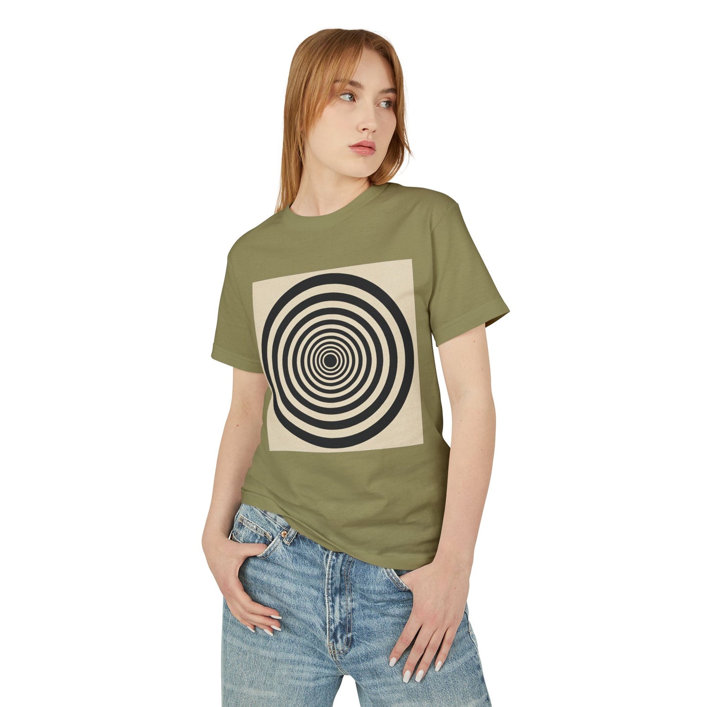 T-Shirt Abstract Art inspired Streetwear Op Art Design Unisex Tee