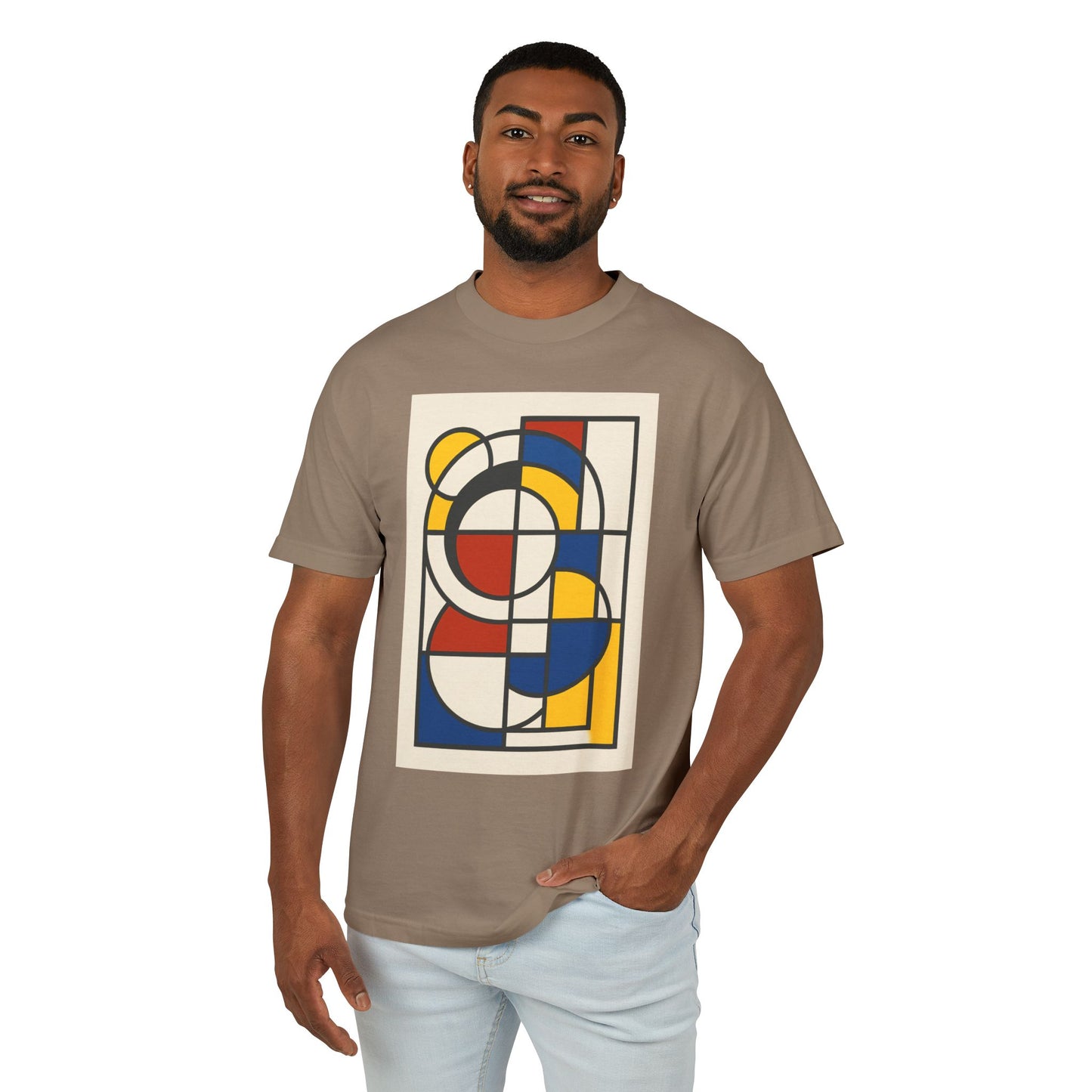 Abstract Art inspired T-Shirt featuring a Colorfield Style Design, Unisex Tee