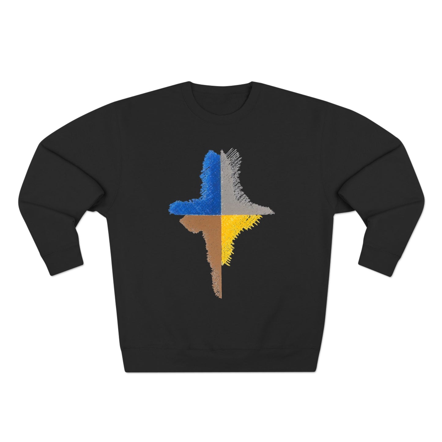 Trendy Unisex Crewneck Sweatshirt, Art inspired, featuring an Abstract Design, Fresh & Stylish