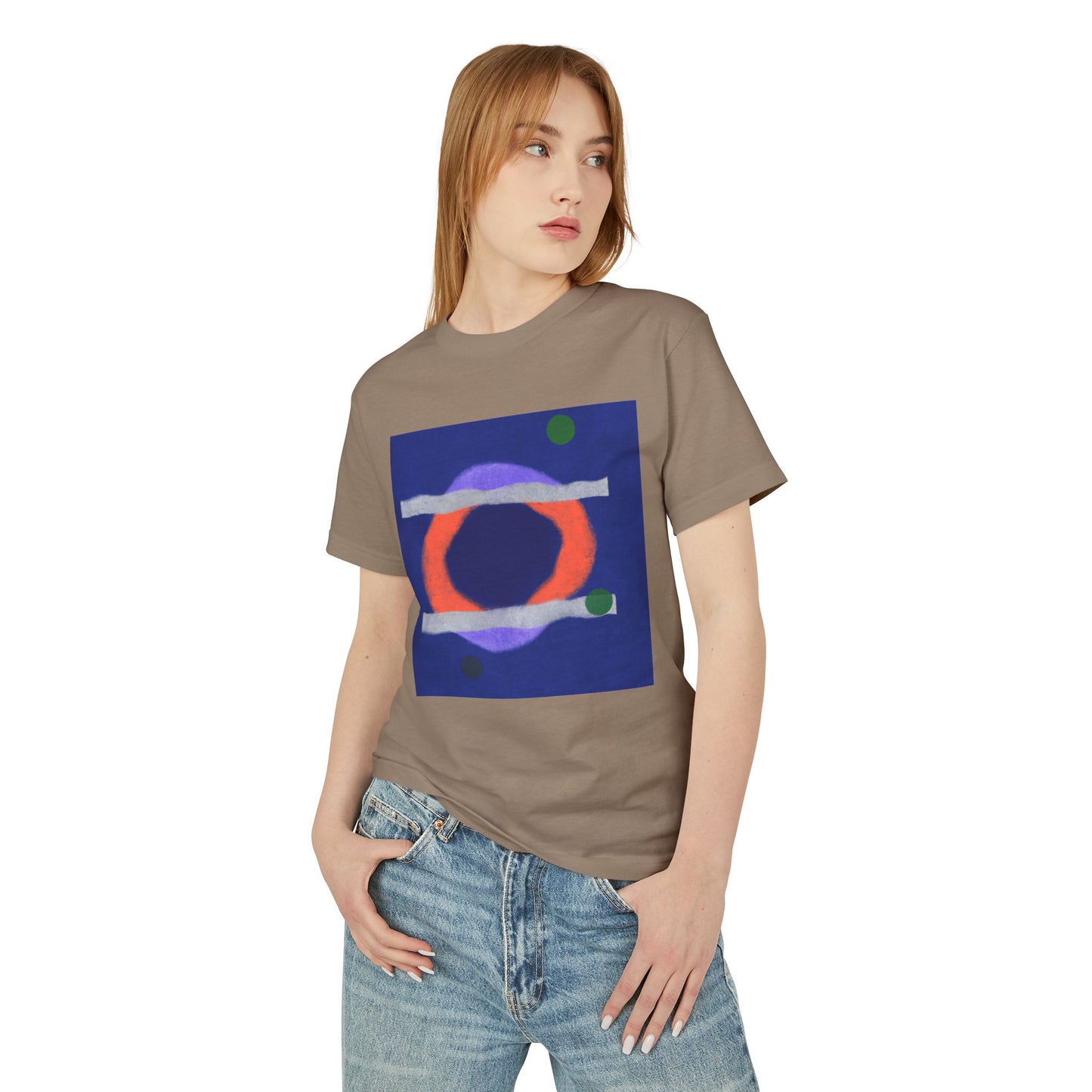 T-Shirt Abstract Art inspired Streetwear Hilma Af Klint Style Design Unisex Tee