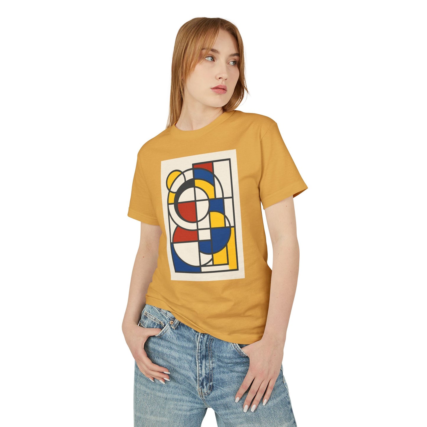 Abstract Art inspired T-Shirt featuring a Colorfield Style Design, Unisex Tee