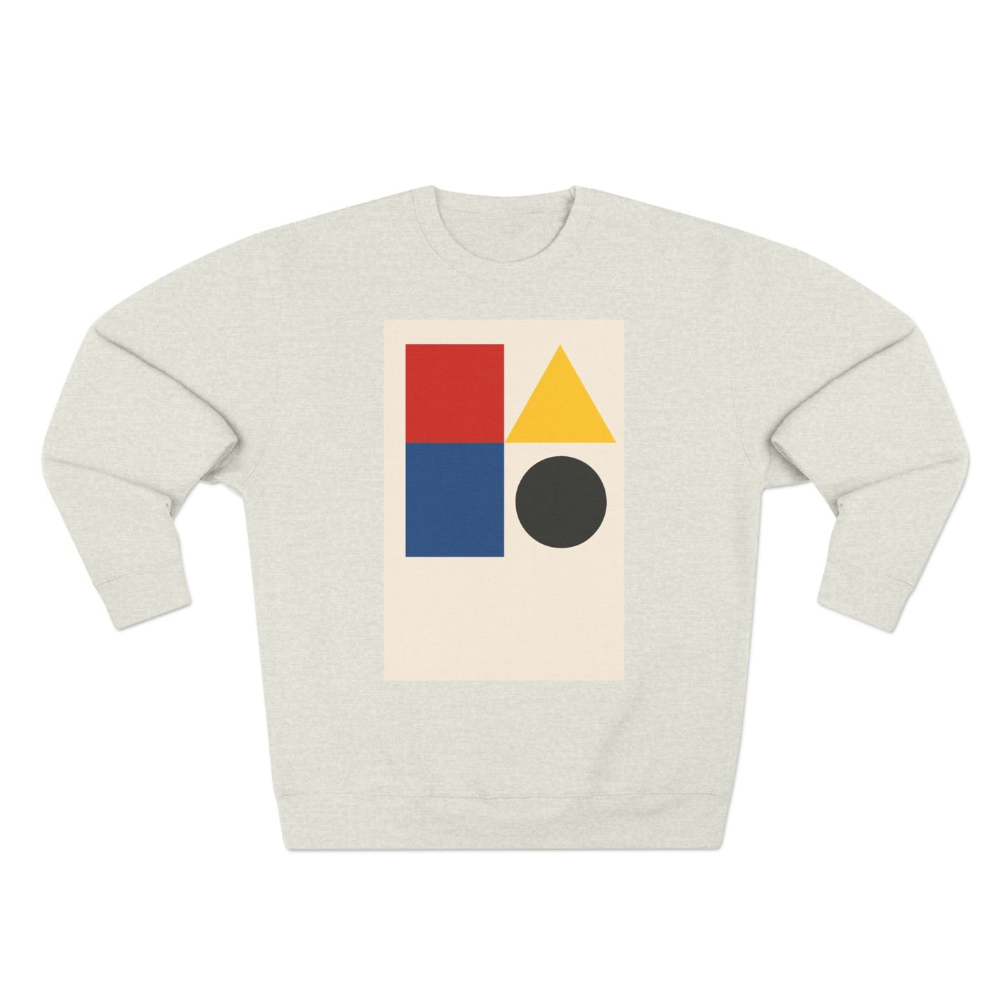 Fresh Unisex Crewneck Sweatshirt, Art inspired, featuring a Hard Edge Style Design. Cozy , Casual, Stylish & Trendy