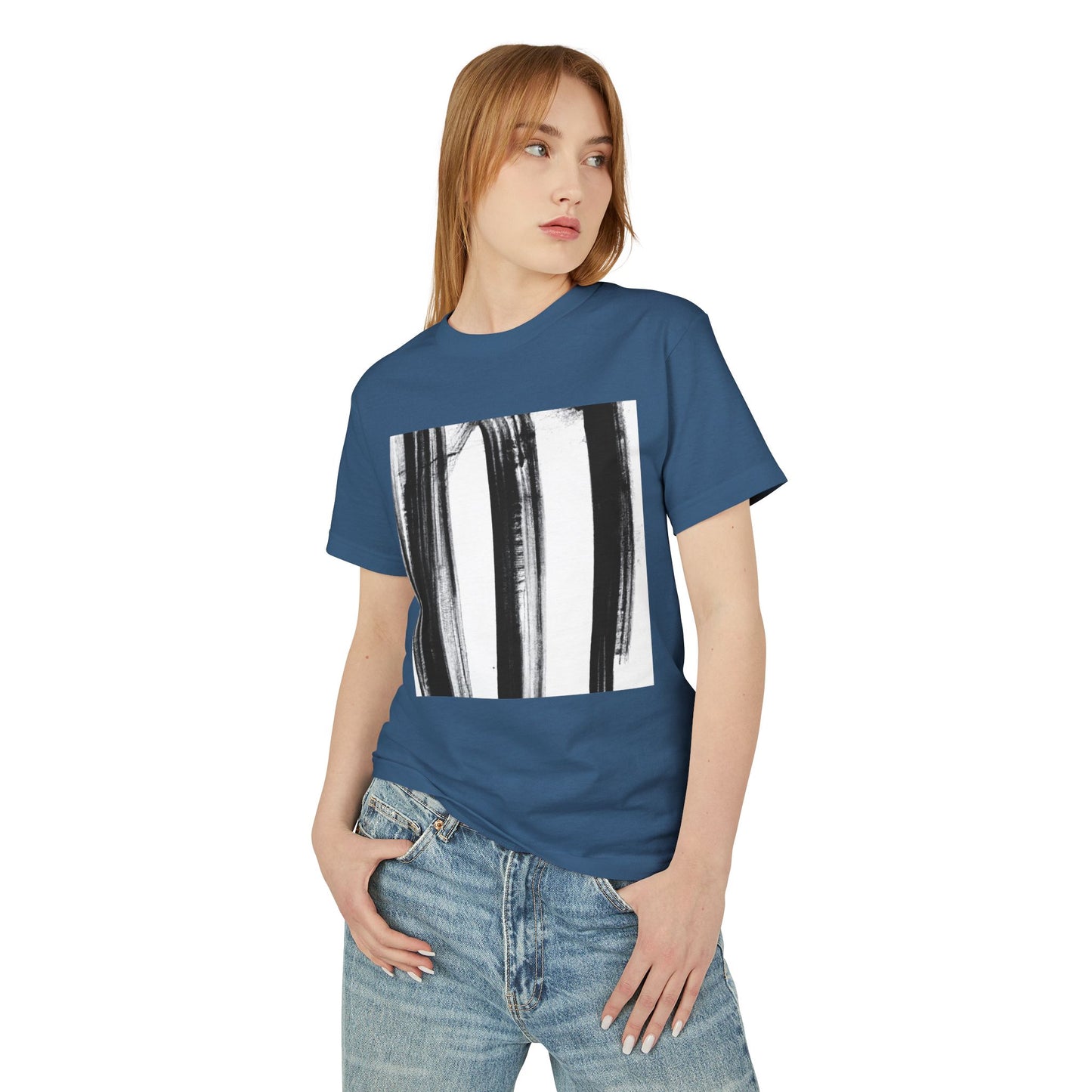 T-Shirt Abstract Art Franz Kline inspired Design Unisex Tee