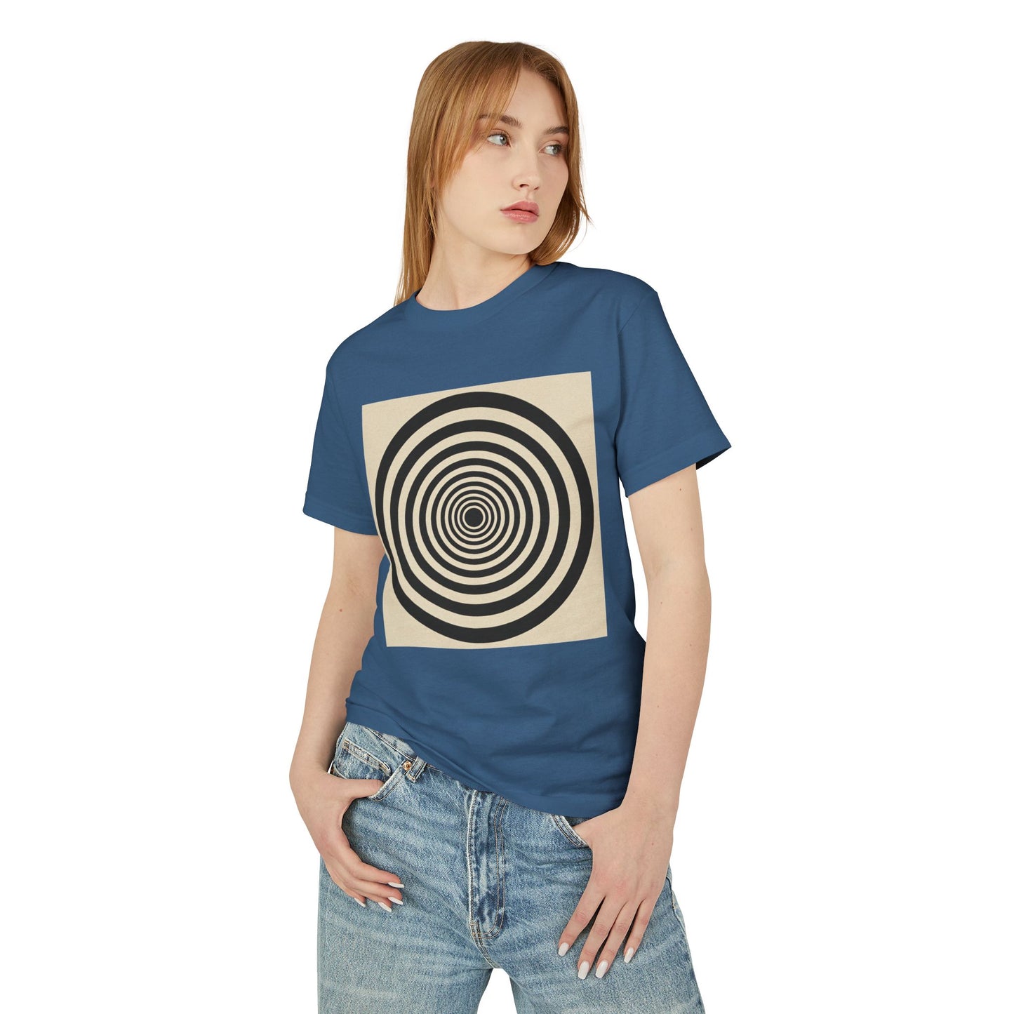 T-Shirt Abstract Art inspired Streetwear Op Art Design Unisex Tee