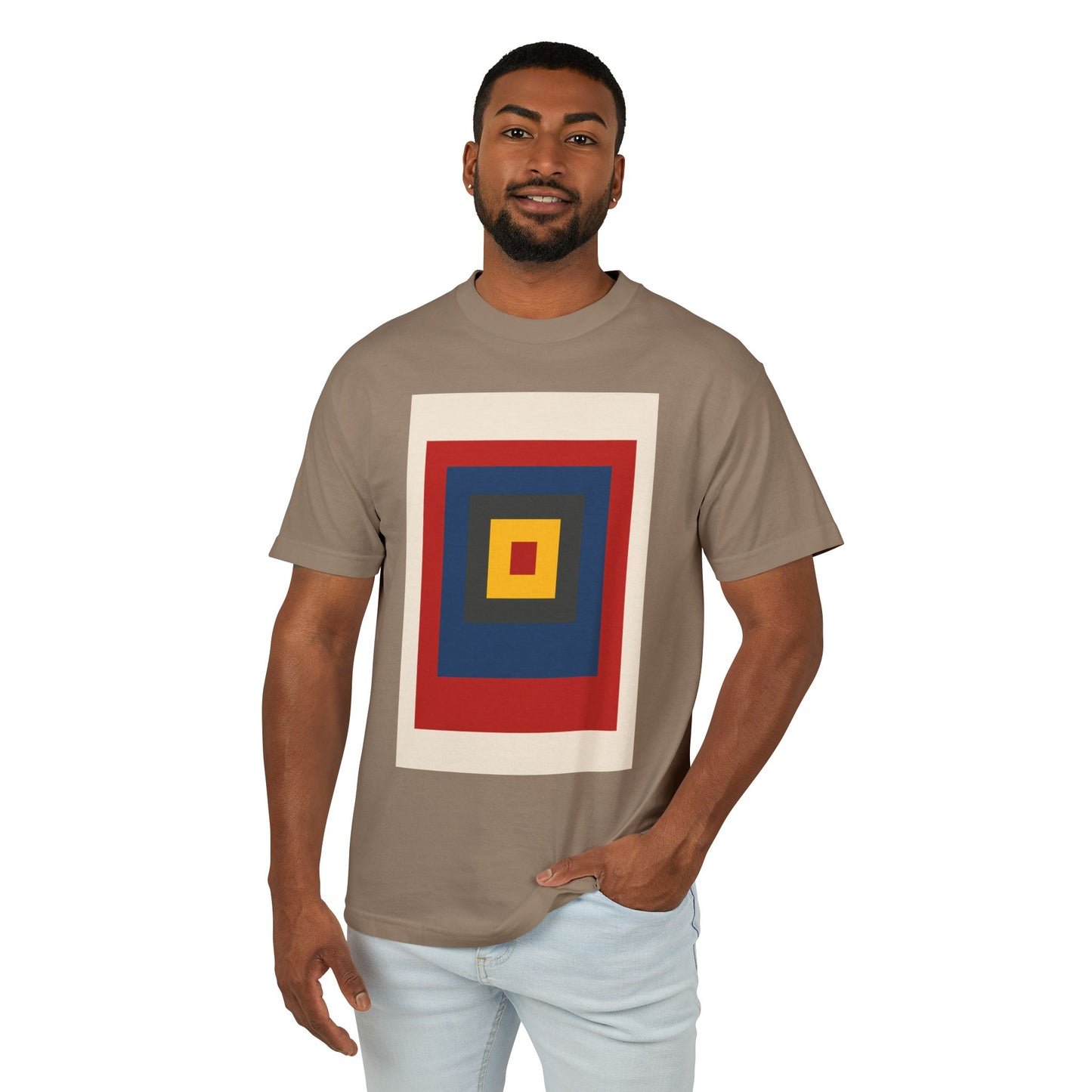 T-Shirt Abstract Art inspired Hard Edge Style Design Unisex Tee