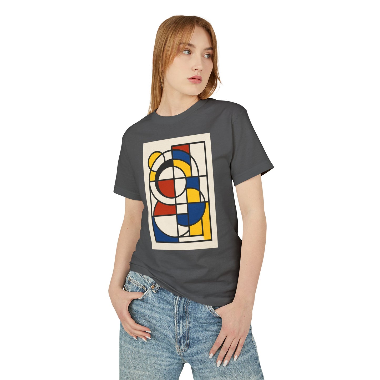 Abstract Art inspired T-Shirt featuring a Colorfield Style Design, Unisex Tee