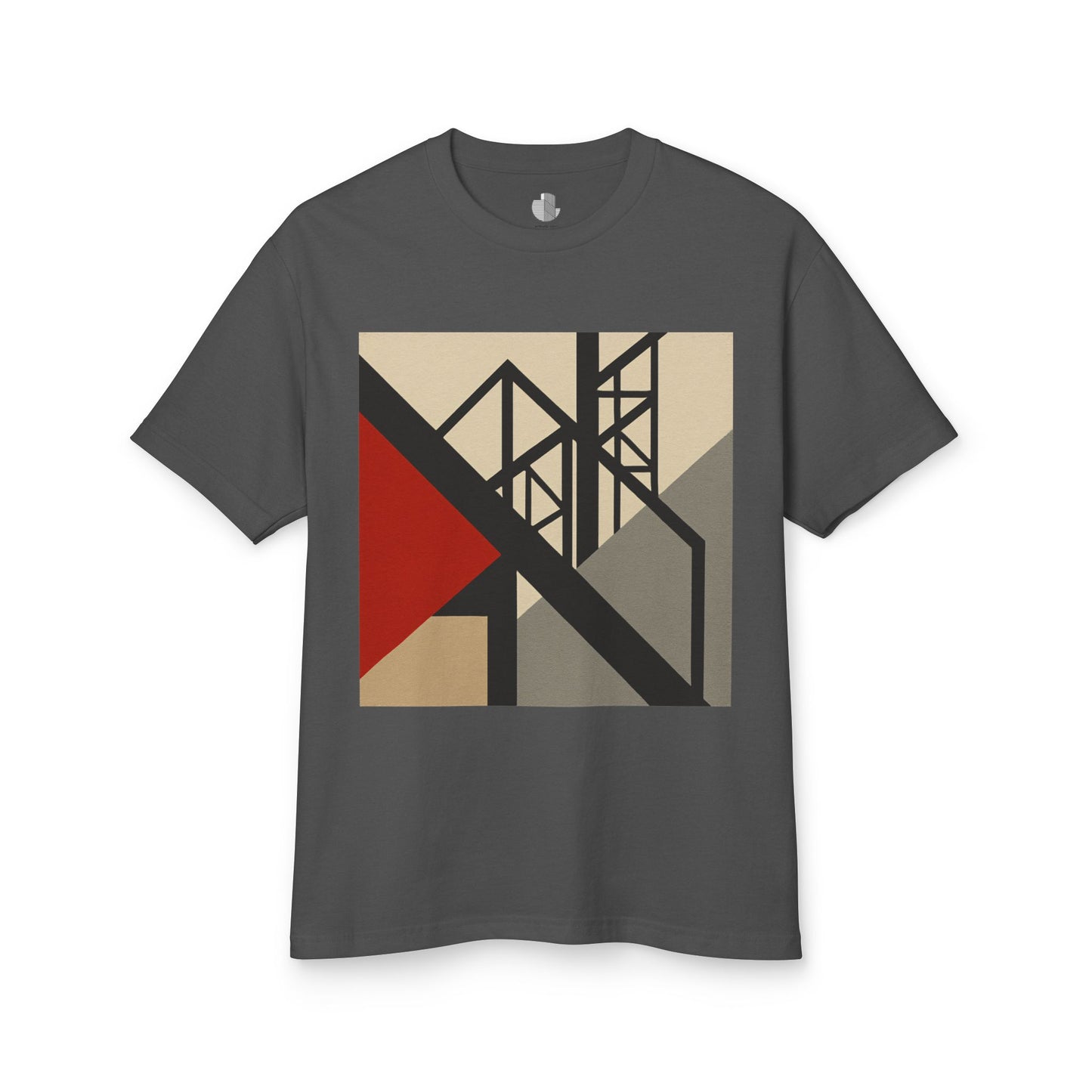T-Shirt Abstract Art inspired, featuring a Hard Edge Style Design, Unisex Tee