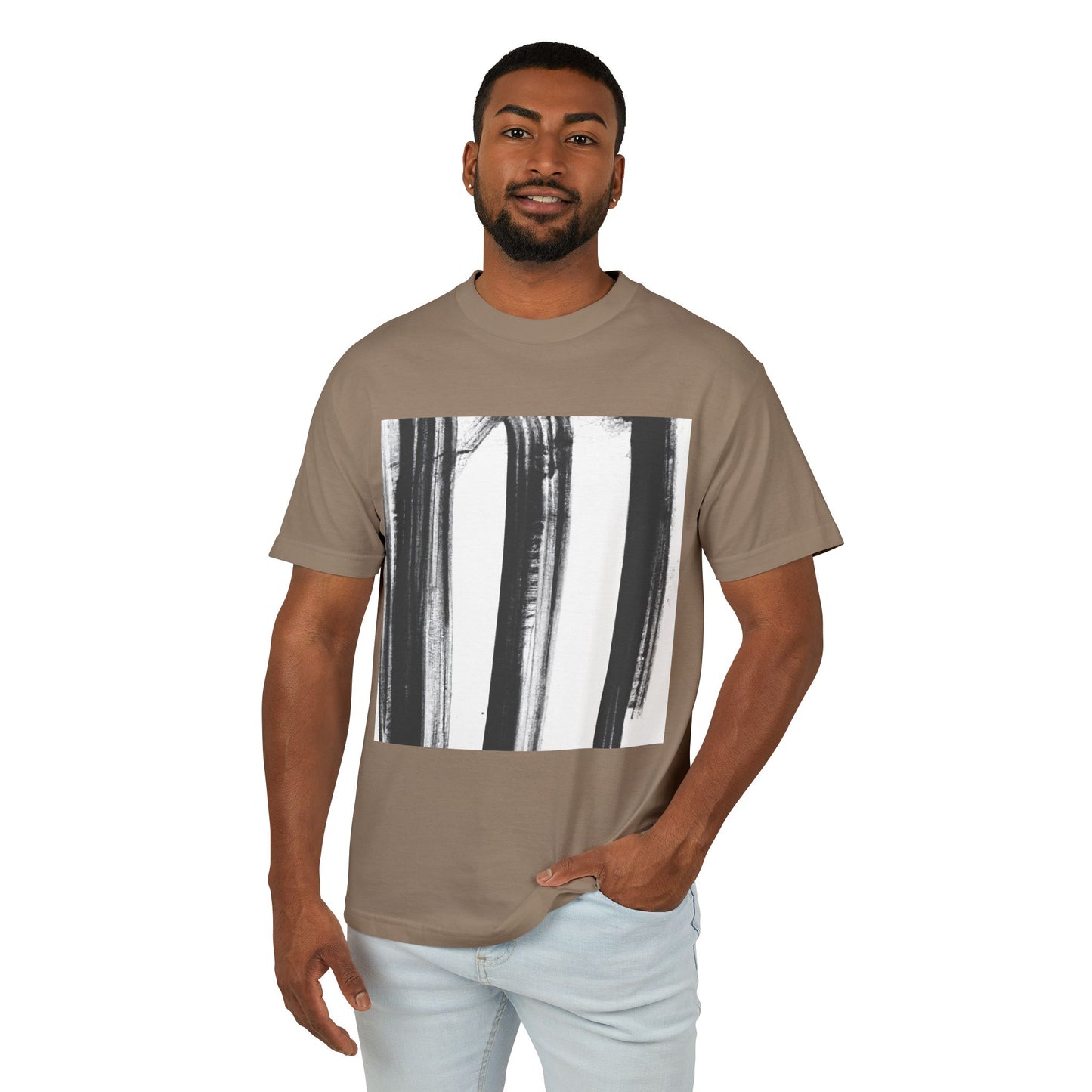 T-Shirt Abstract Art Franz Kline inspired Design Unisex Tee