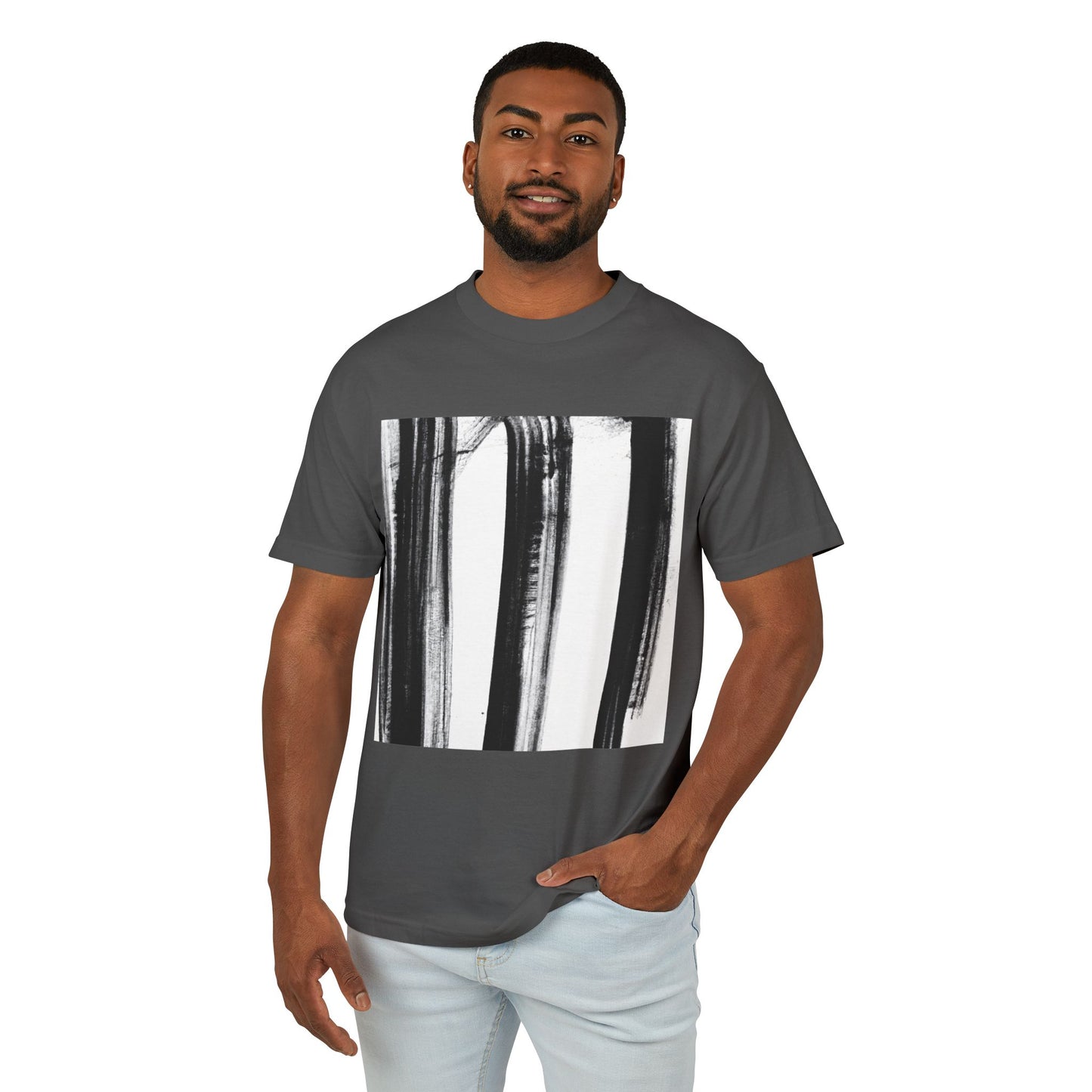 T-Shirt Abstract Art Franz Kline inspired Design Unisex Tee