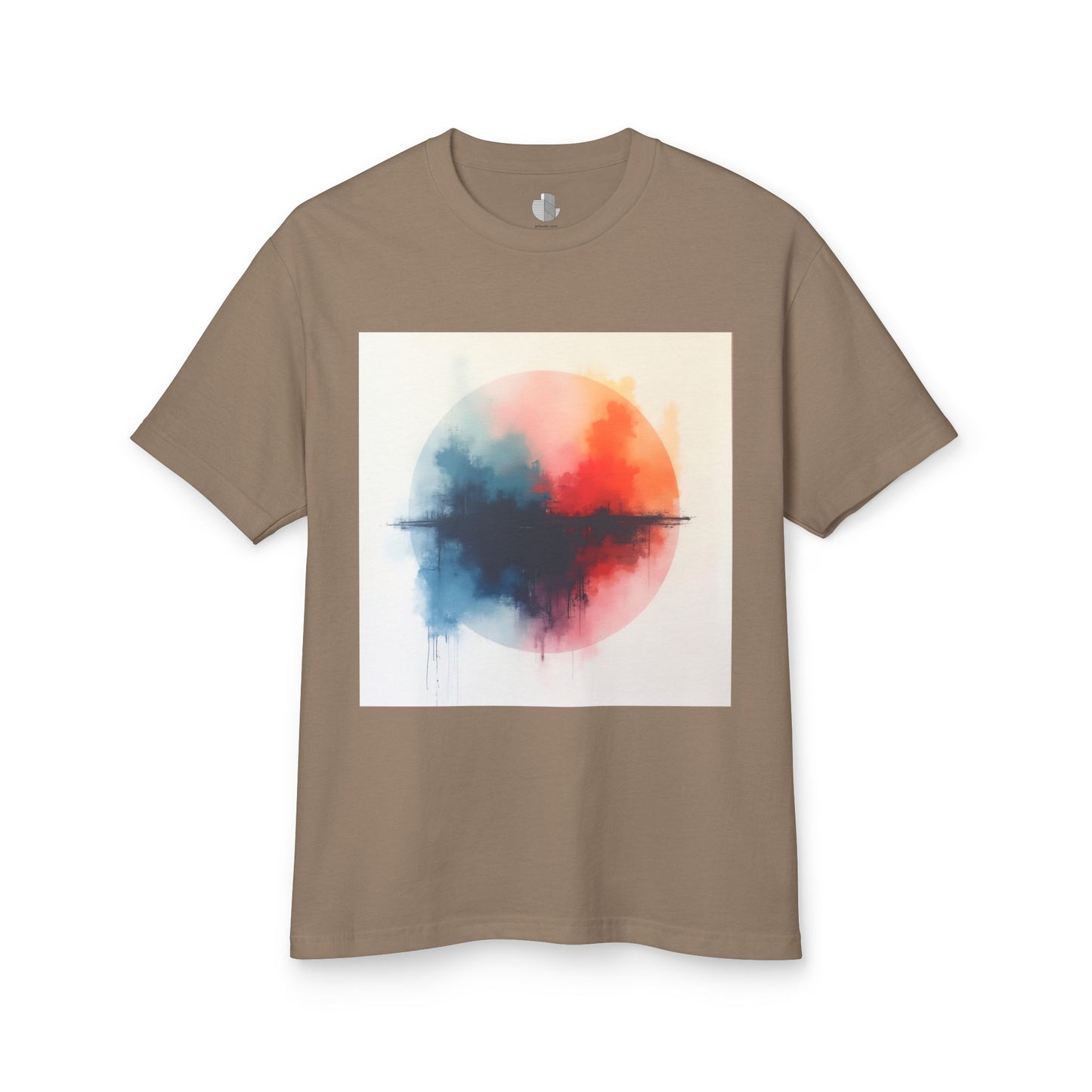 T-Shirt Abstract Art inspired, featuring a colorful Design, Unisex Tee