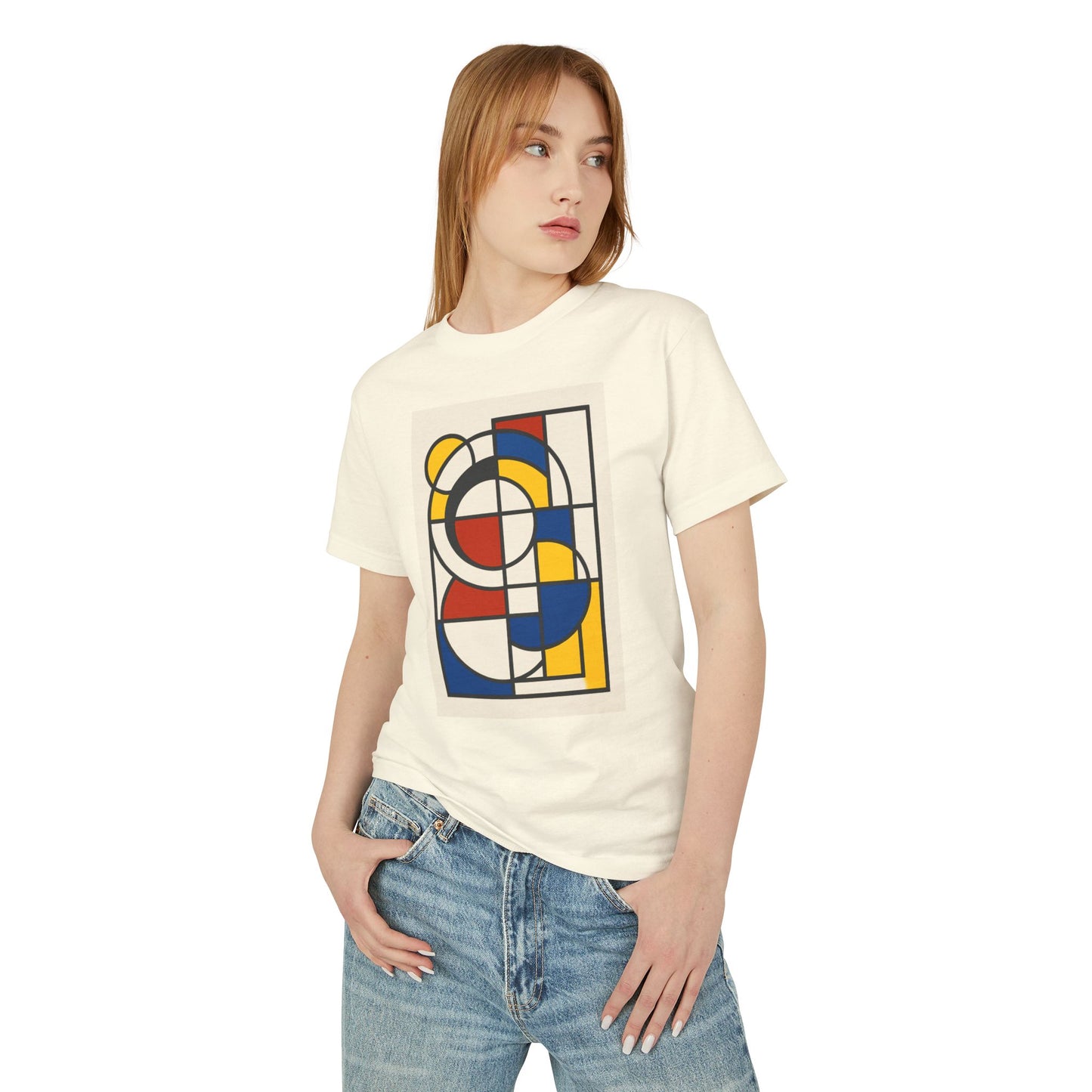 Abstract Art inspired T-Shirt featuring a Colorfield Style Design, Unisex Tee
