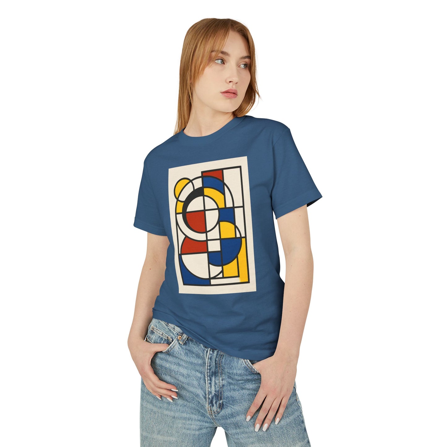 Abstract Art inspired T-Shirt featuring a Colorfield Style Design, Unisex Tee
