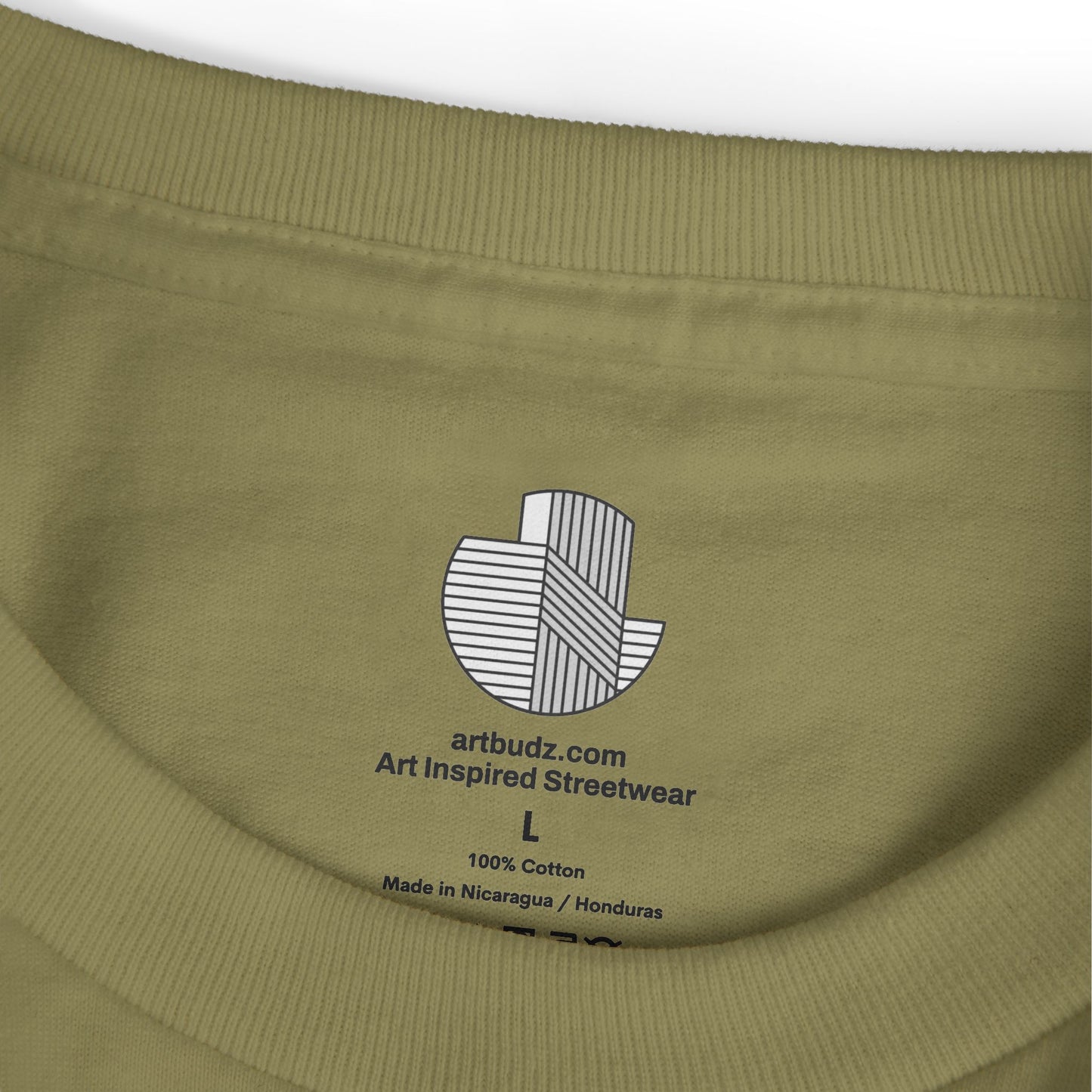 T-Shirt Abstract Art inspired, featuring a Hard Edge Style Design, Unisex Tee