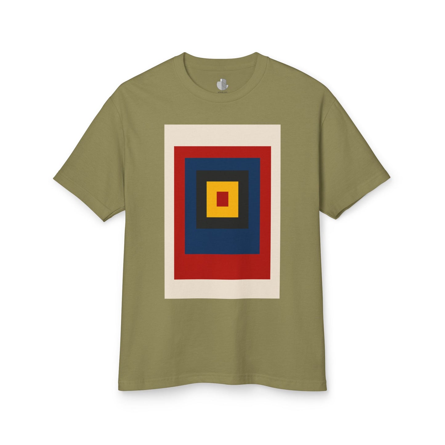 T-Shirt Abstract Art inspired Hard Edge Style Design Unisex Tee