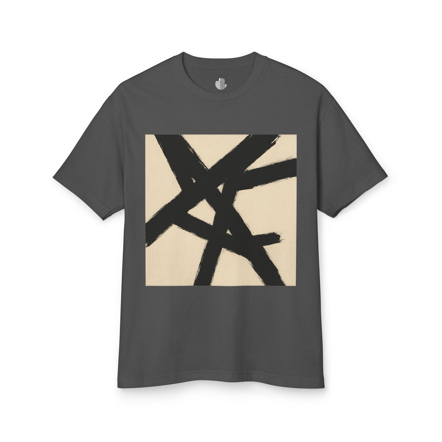 Abstract Art inspired T-Shirt featuring an Action Painting Style Design, Unisex Tee