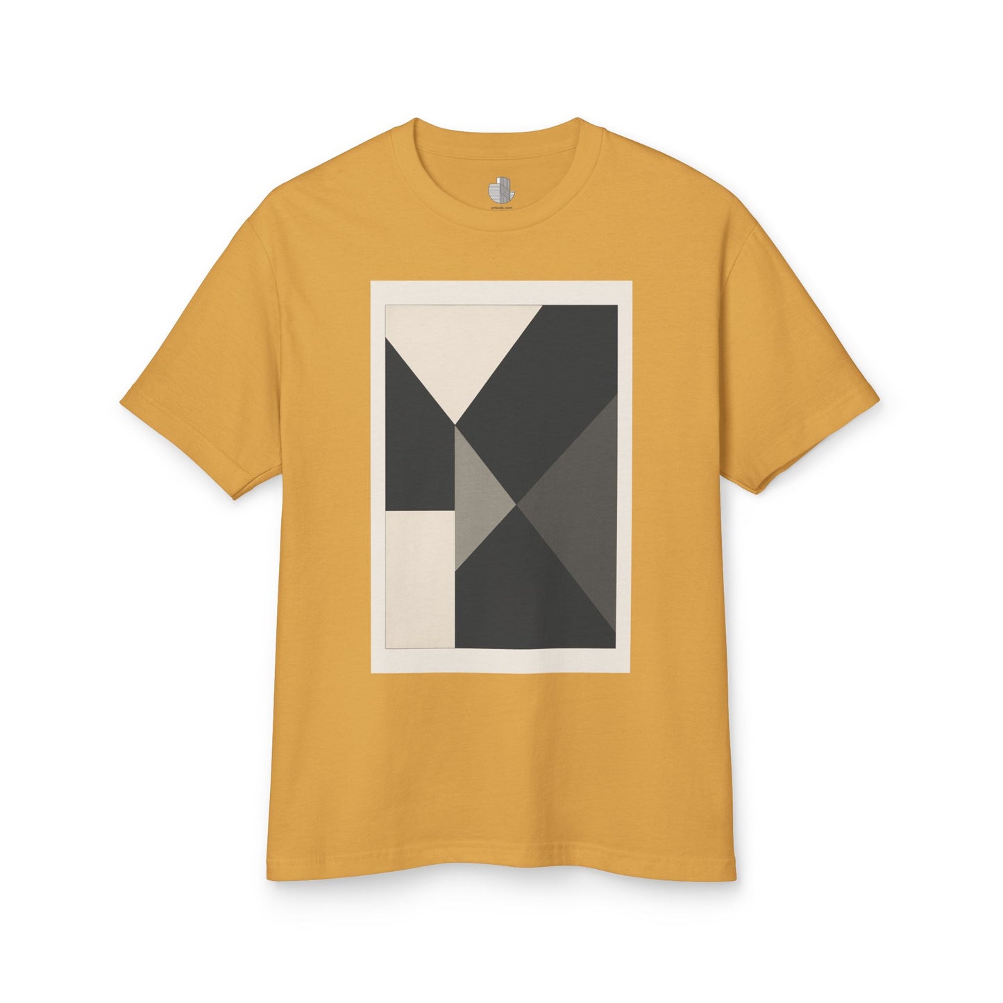 T-Shirt Abstract Art inspired, featuring a Hard Edge Style Design, Unisex Tee