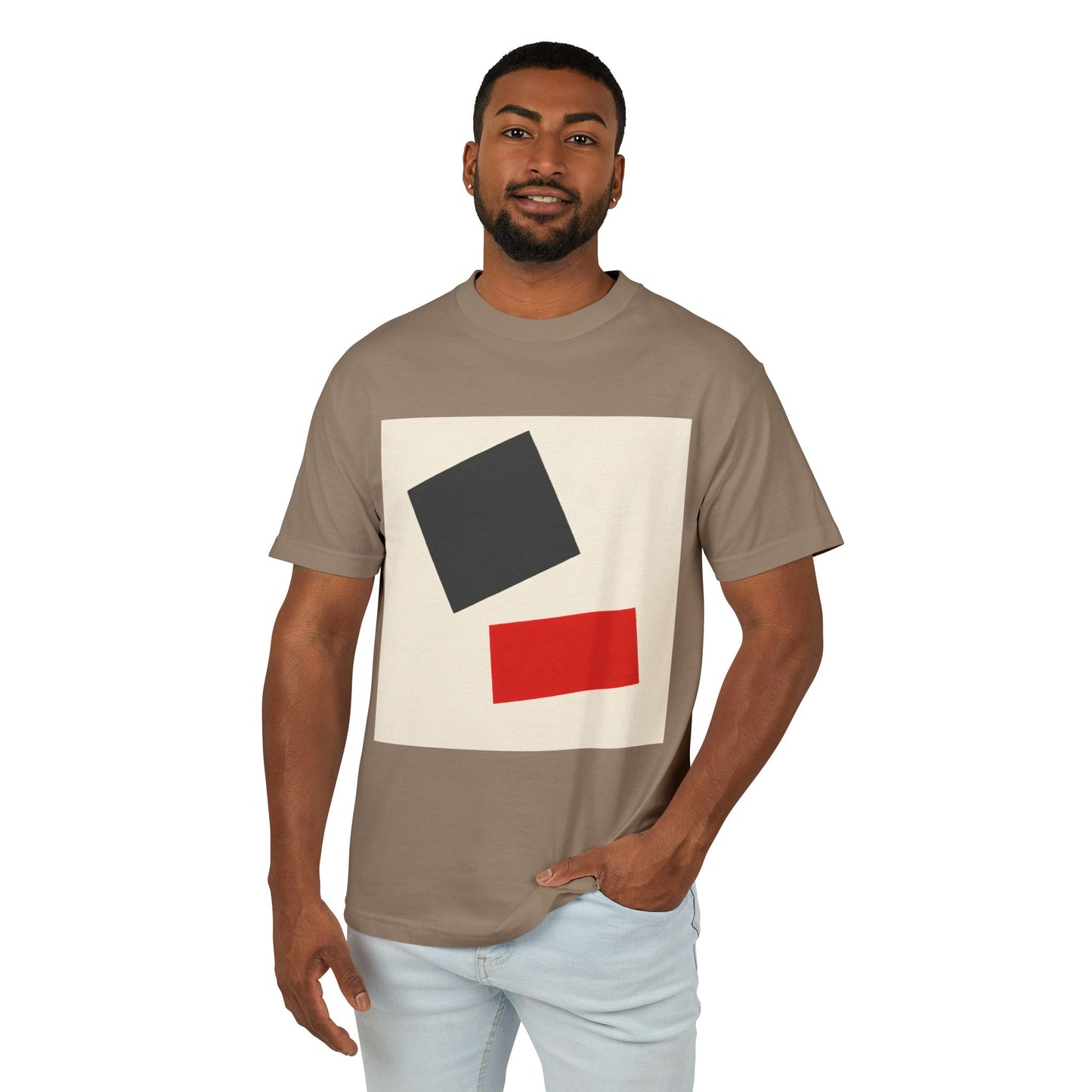 T-Shirt Abstract Art Streetwear inspired, Hard Edge Design, Unisex Tee