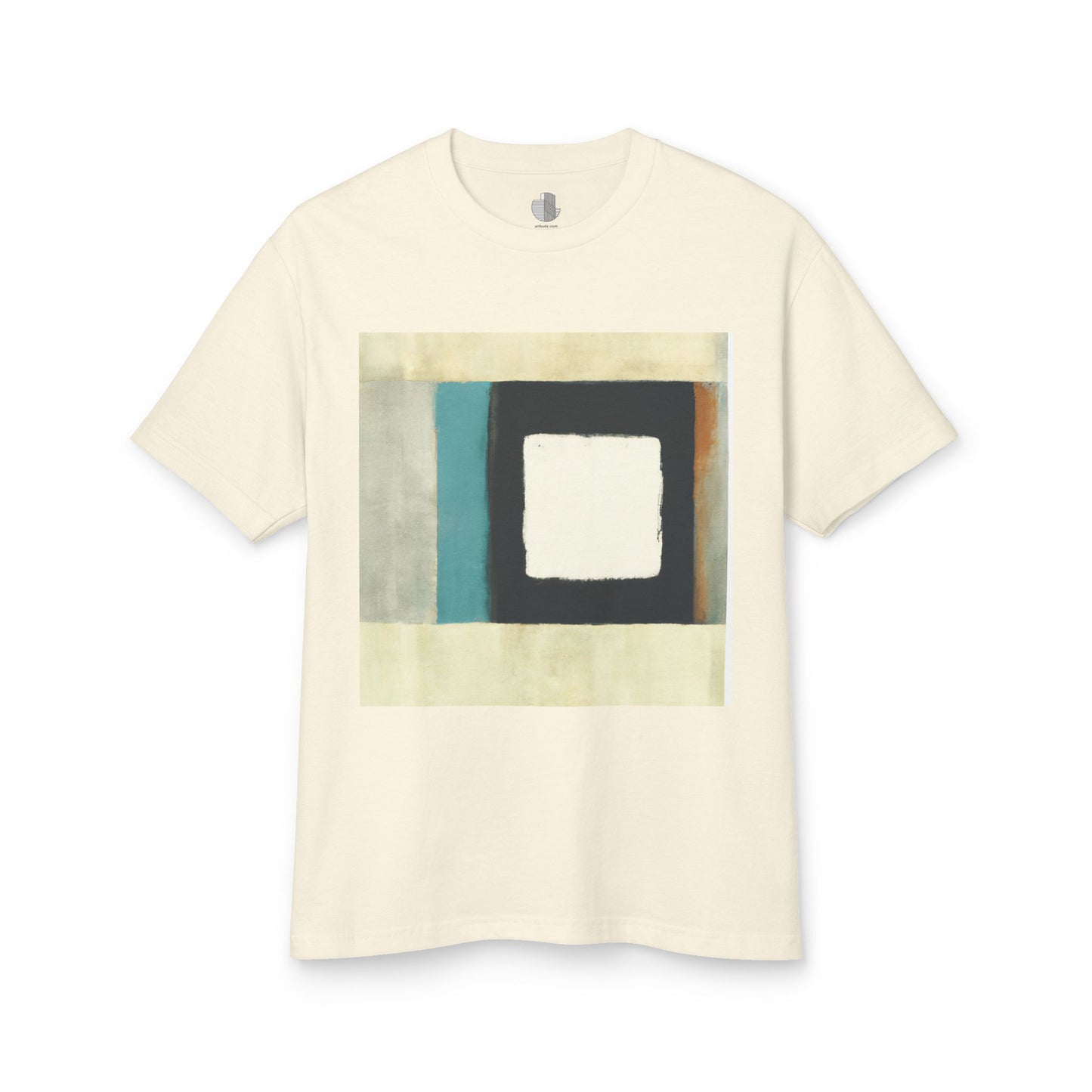 T-Shirt Abstract Art Streetwear featuring a Geometric Design, Unisex Tee