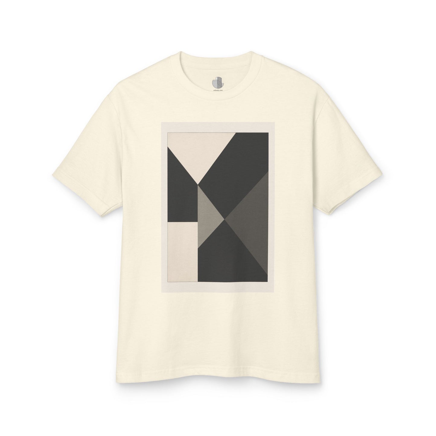 T-Shirt Abstract Art inspired, featuring a Hard Edge Style Design, Unisex Tee