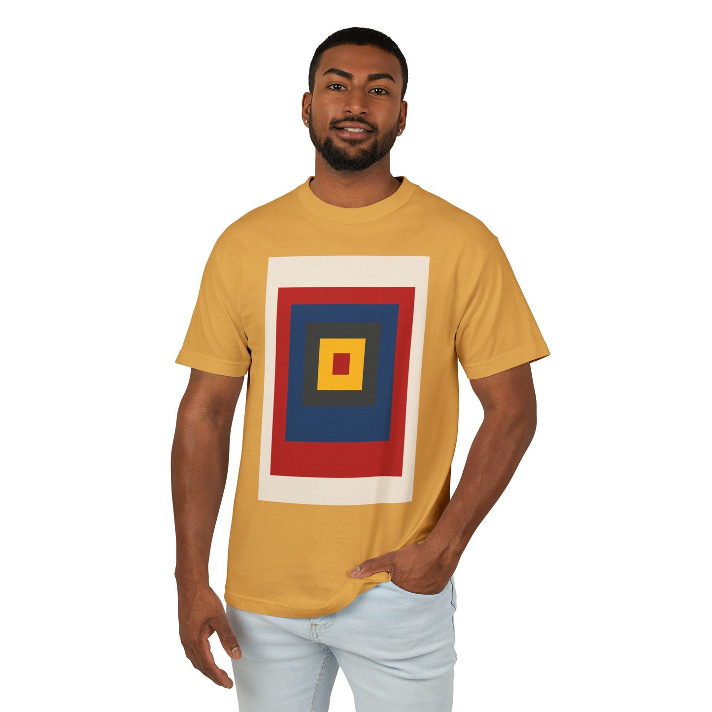 T-Shirt Abstract Art inspired Hard Edge Style Design Unisex Tee