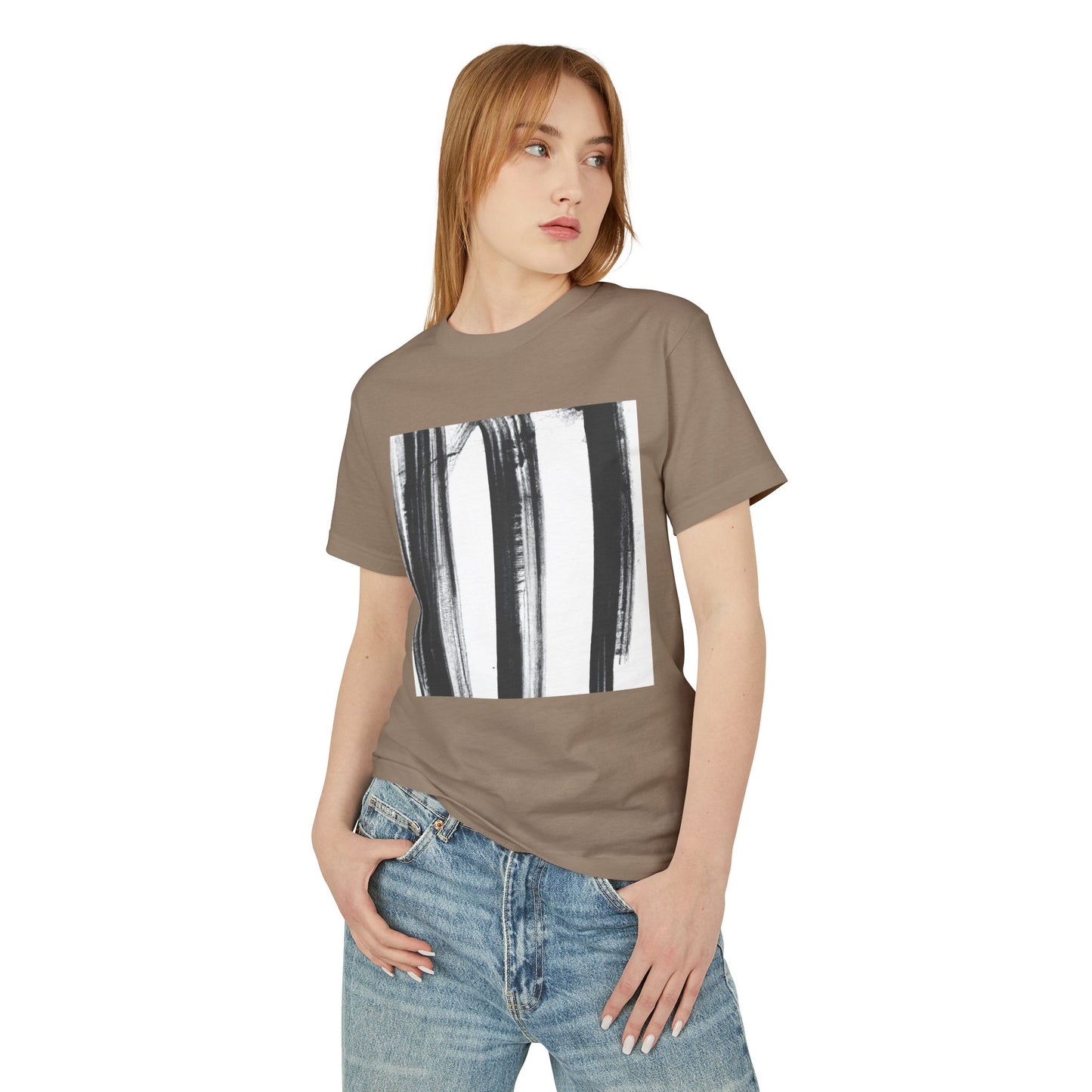 T-Shirt Abstract Art Franz Kline inspired Design Unisex Tee