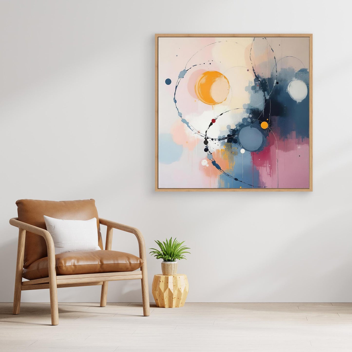 Orbital Lines - Lyrical/Gestural Abstraction Art Print