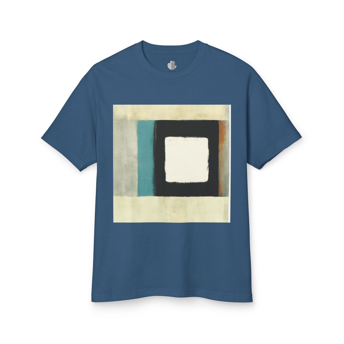 T-Shirt Abstract Art Streetwear featuring a Geometric Design, Unisex Tee