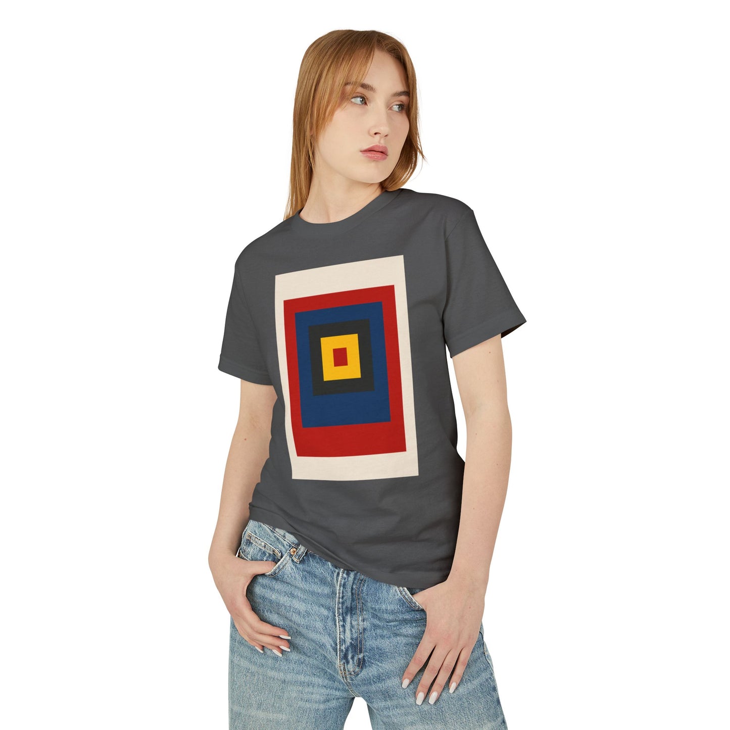T-Shirt Abstract Art inspired Hard Edge Style Design Unisex Tee