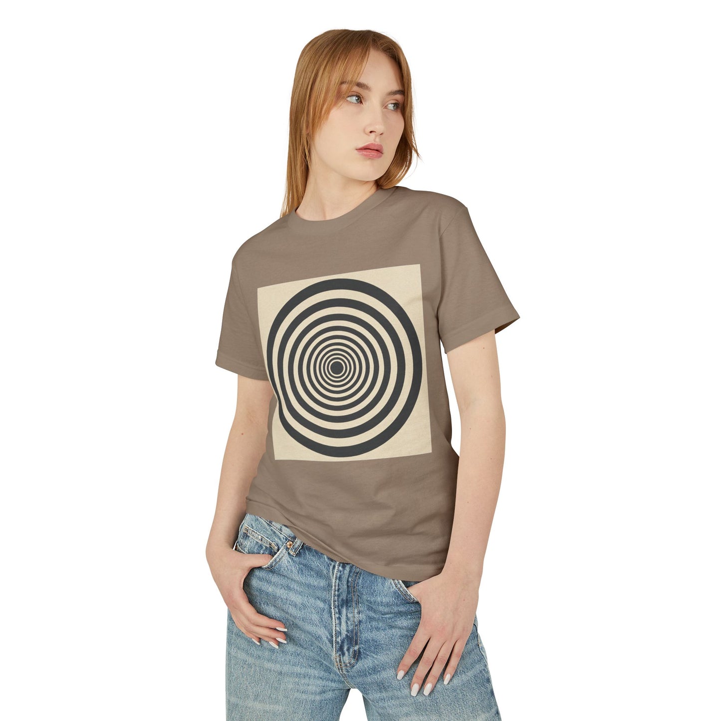T-Shirt Abstract Art inspired Streetwear Op Art Design Unisex Tee