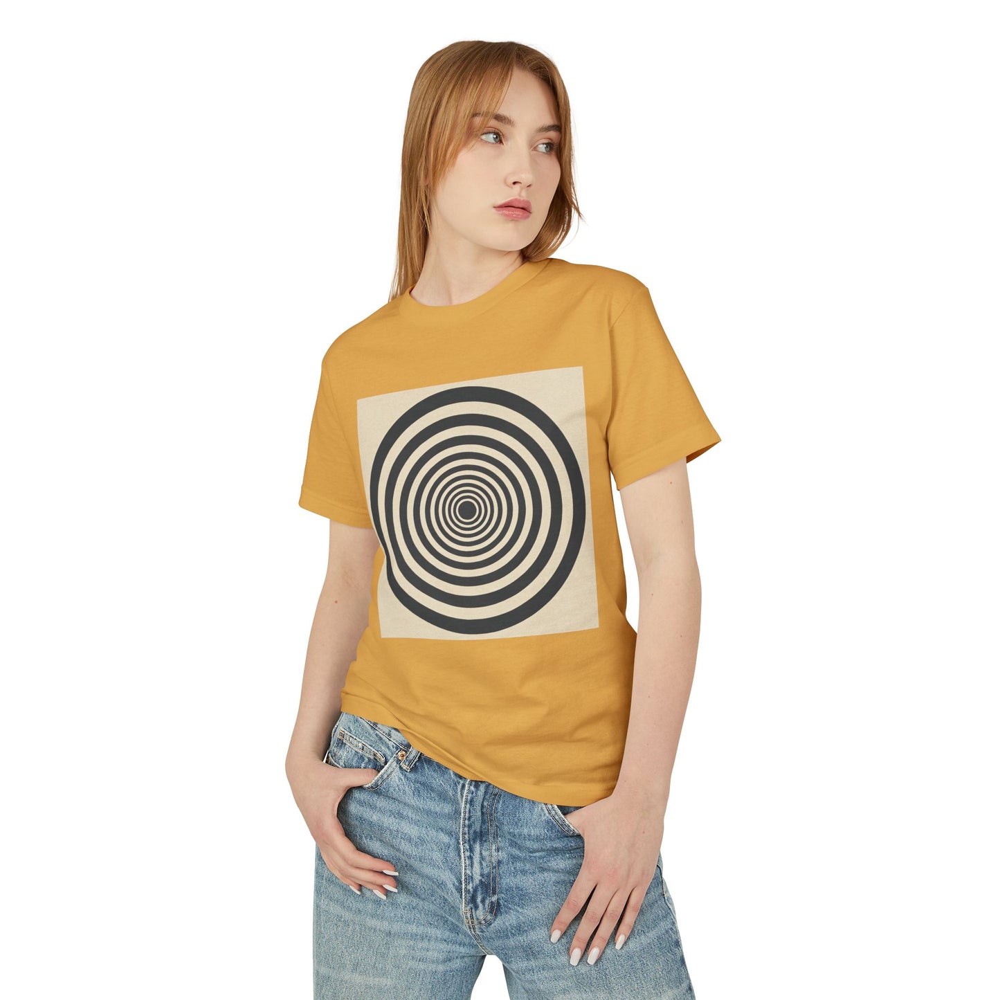 T-Shirt Abstract Art inspired Streetwear Op Art Design Unisex Tee