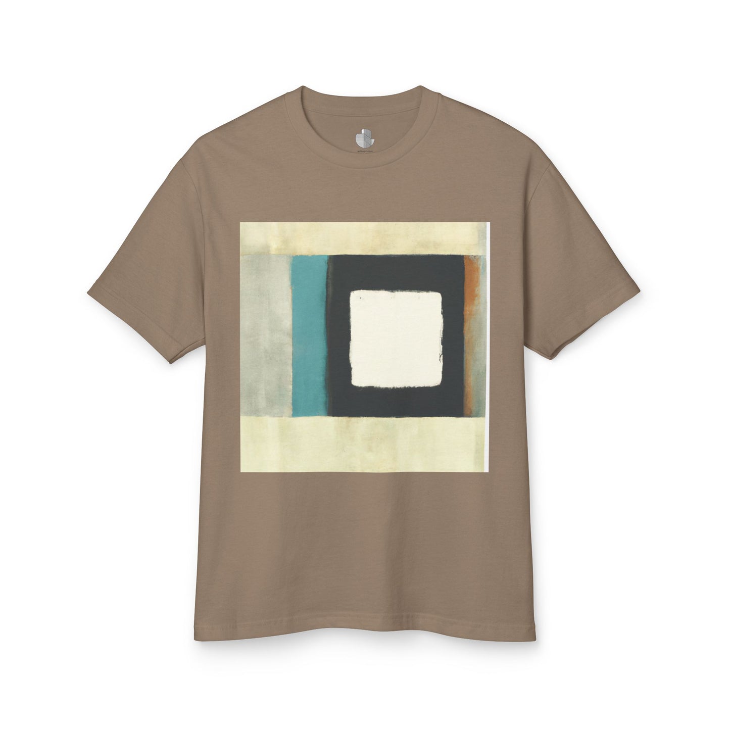 T-Shirt Abstract Art Streetwear featuring a Geometric Design, Unisex Tee