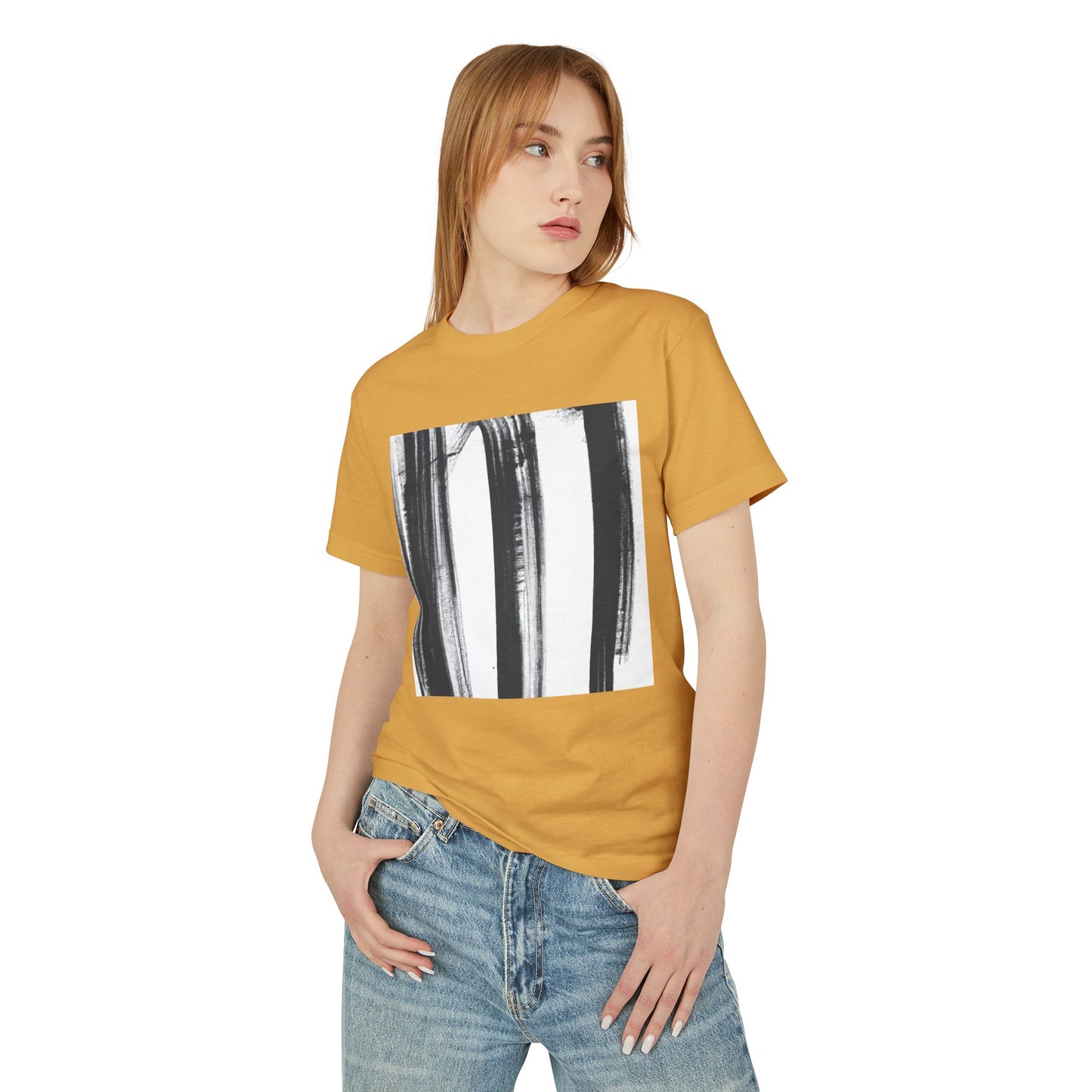 T-Shirt Abstract Art Franz Kline inspired Design Unisex Tee