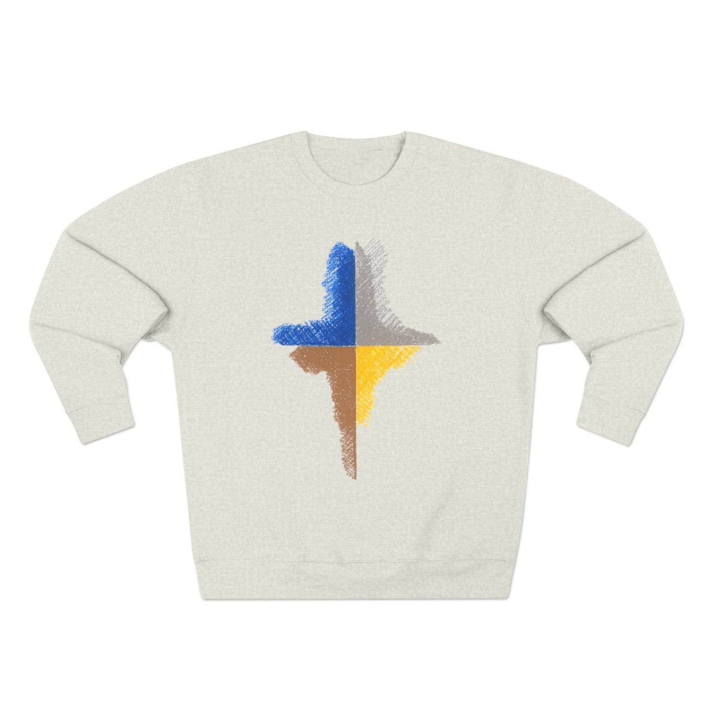 Trendy Unisex Crewneck Sweatshirt, Art inspired, featuring an Abstract Design, Fresh & Stylish
