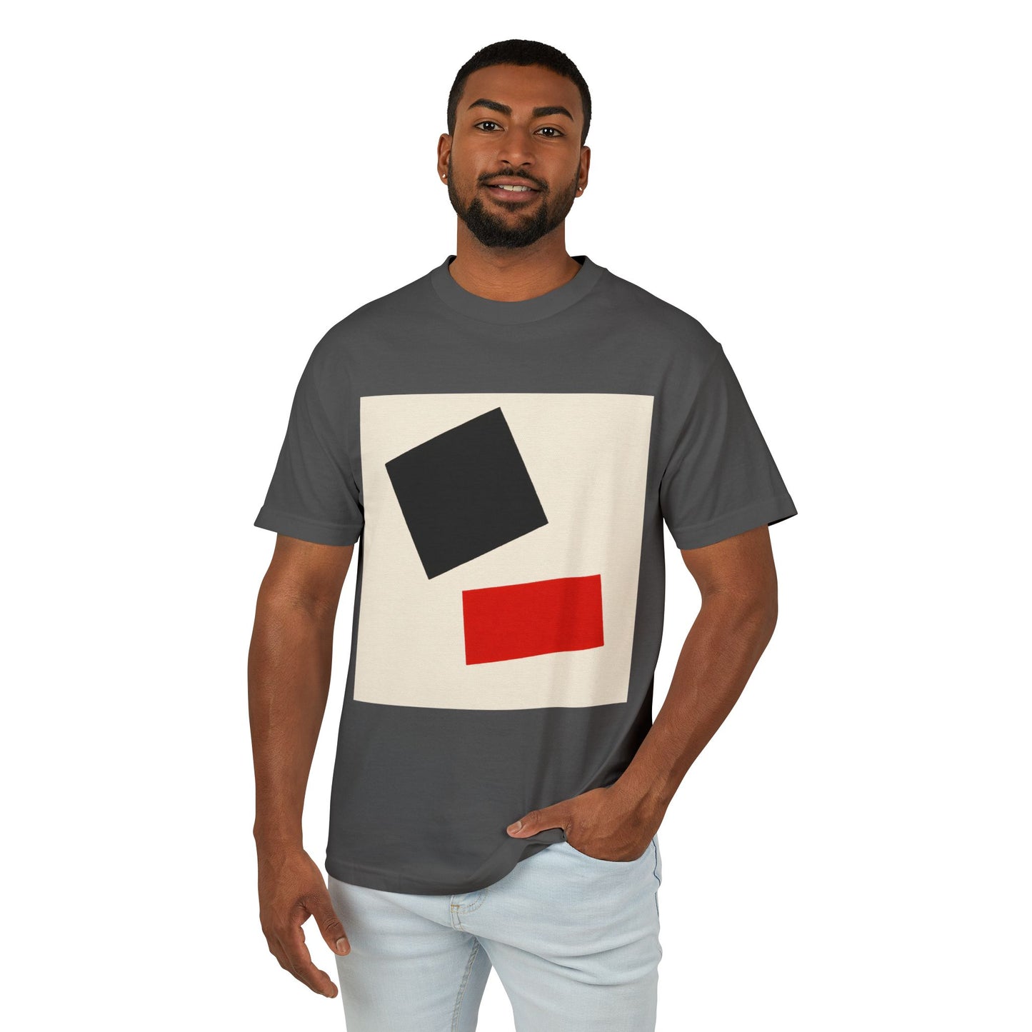 T-Shirt Abstract Art Streetwear inspired, Hard Edge Design, Unisex Tee