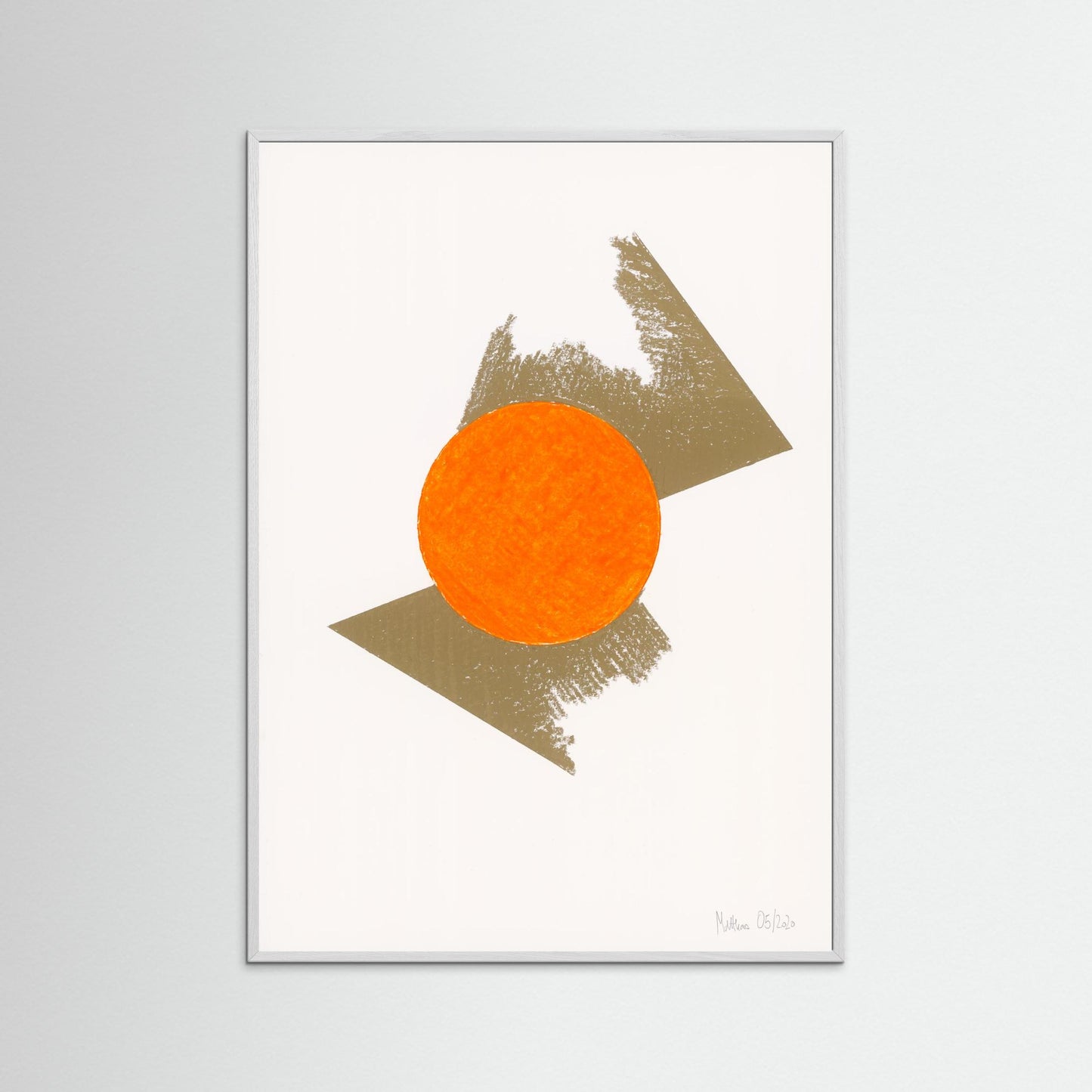 Sundance - Dynamic geometric abstraction art print exploring fragments motifs