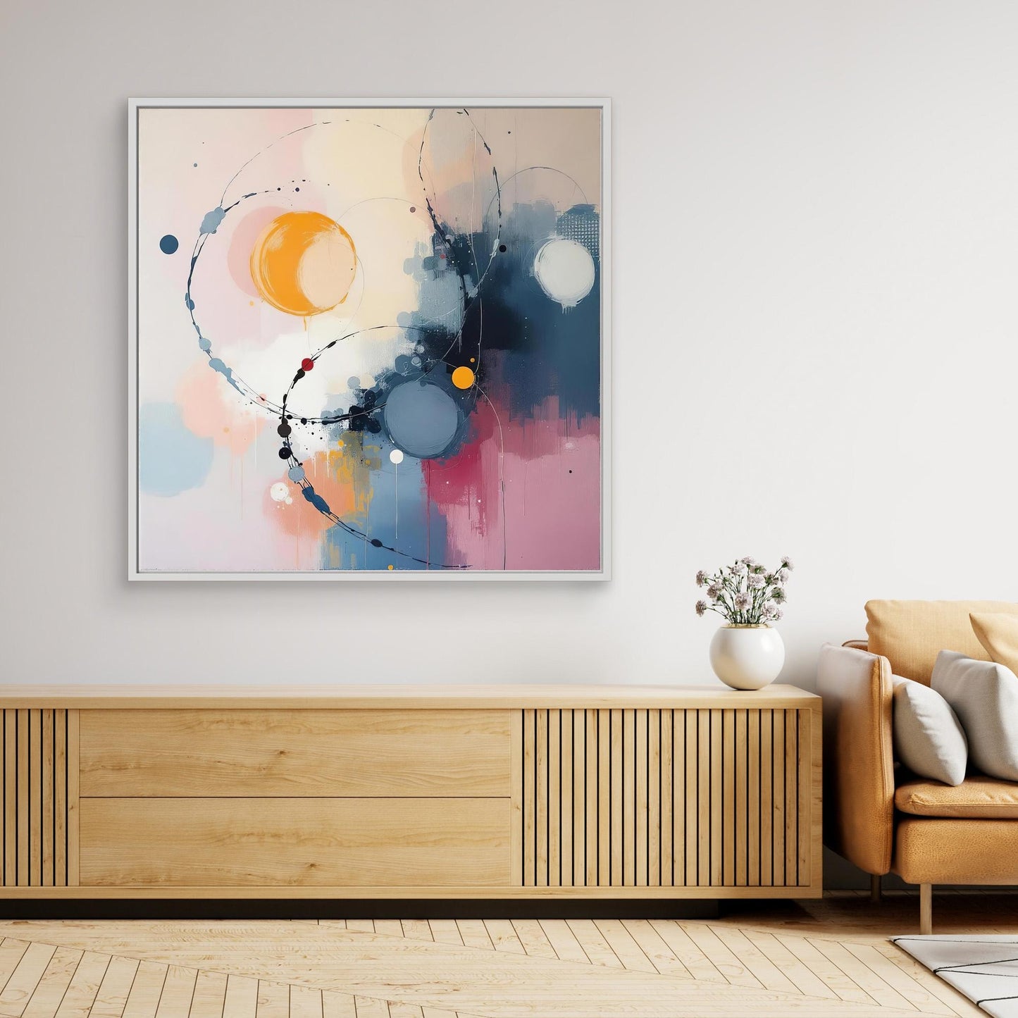 Orbital Lines - Lyrical/Gestural Abstraction Art Print