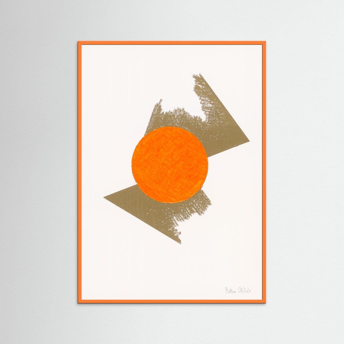 Sundance - Dynamic geometric abstraction art print exploring fragments motifs